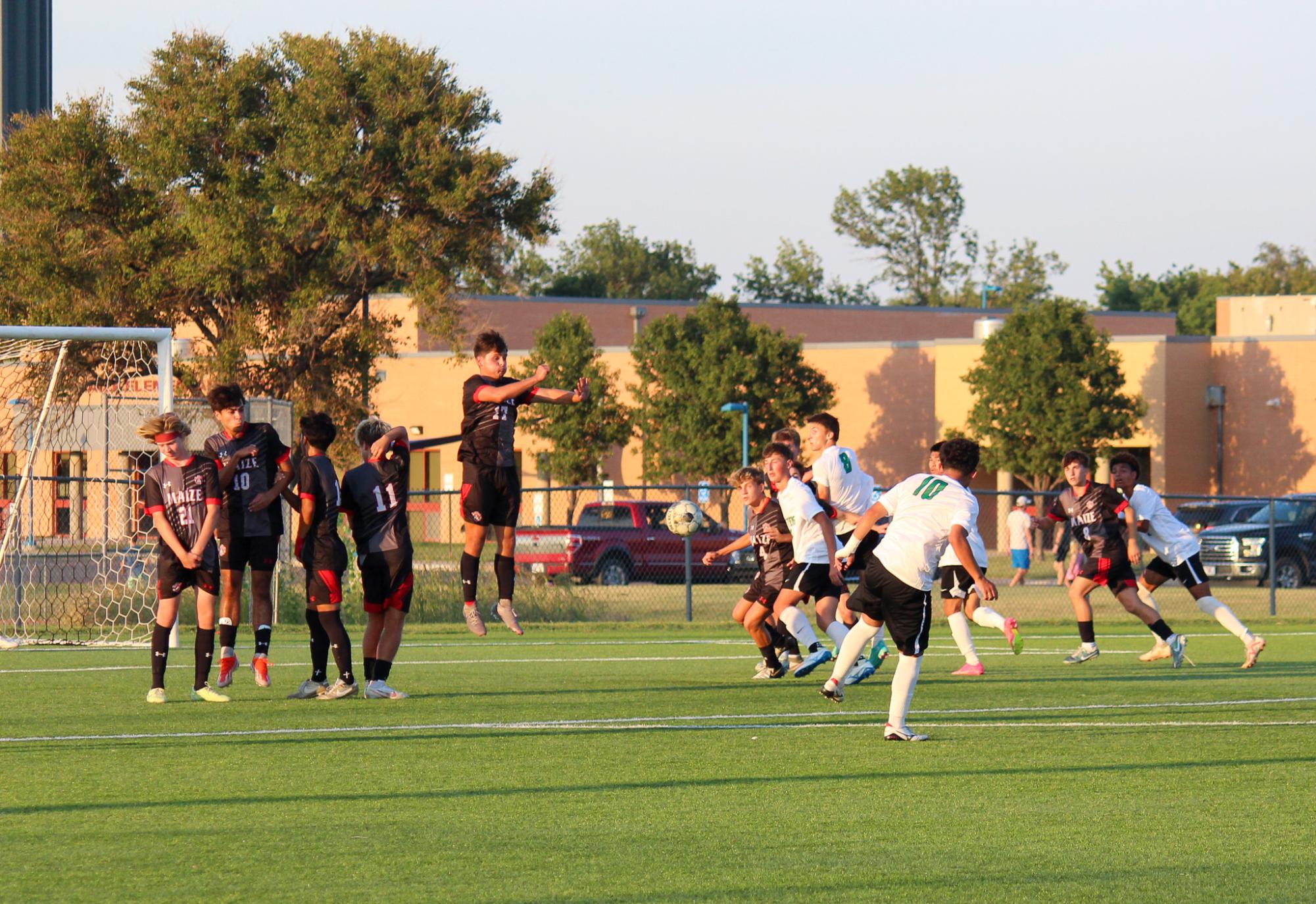 Boys Varsity soccer vs. Mazie High (Photos by Delainey Stephenson)