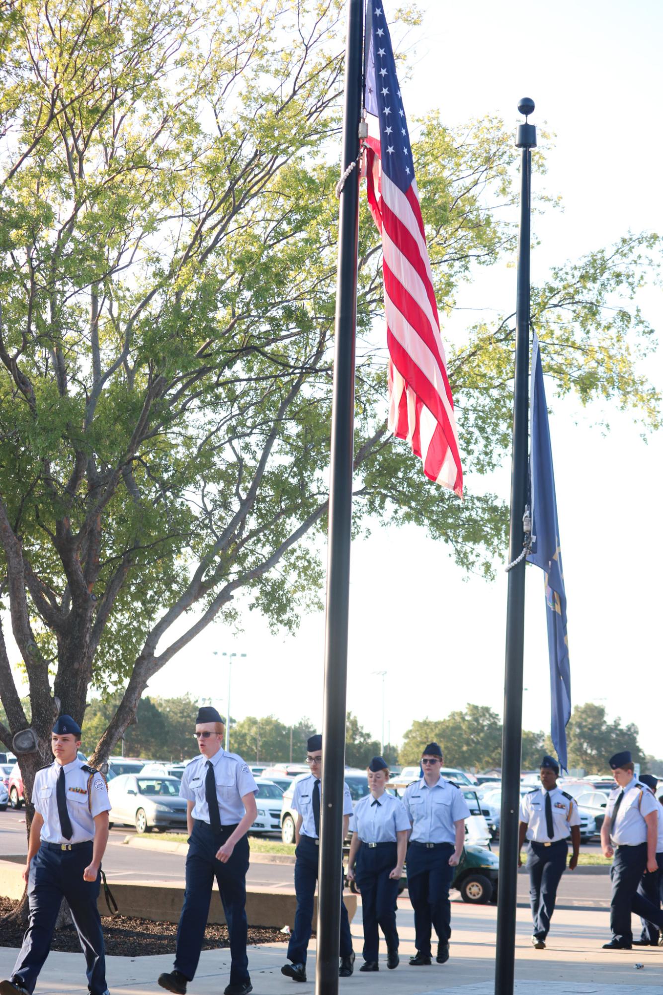 AFJROTC 9/11 Memorial Ceremony (Photos by Kaelyn Kissack)