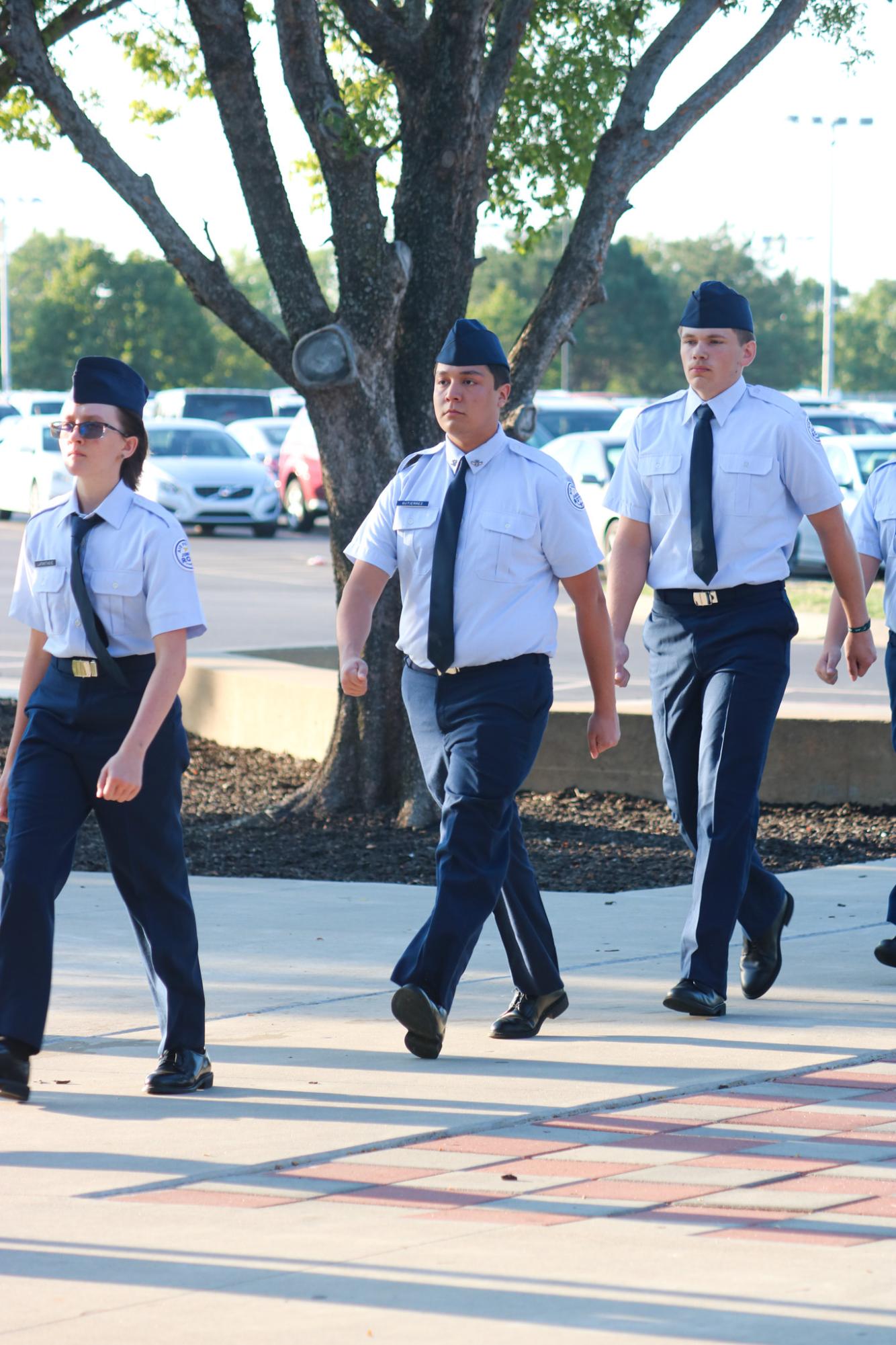 AFJROTC 9/11 Memorial Ceremony (Photos by Kaelyn Kissack)