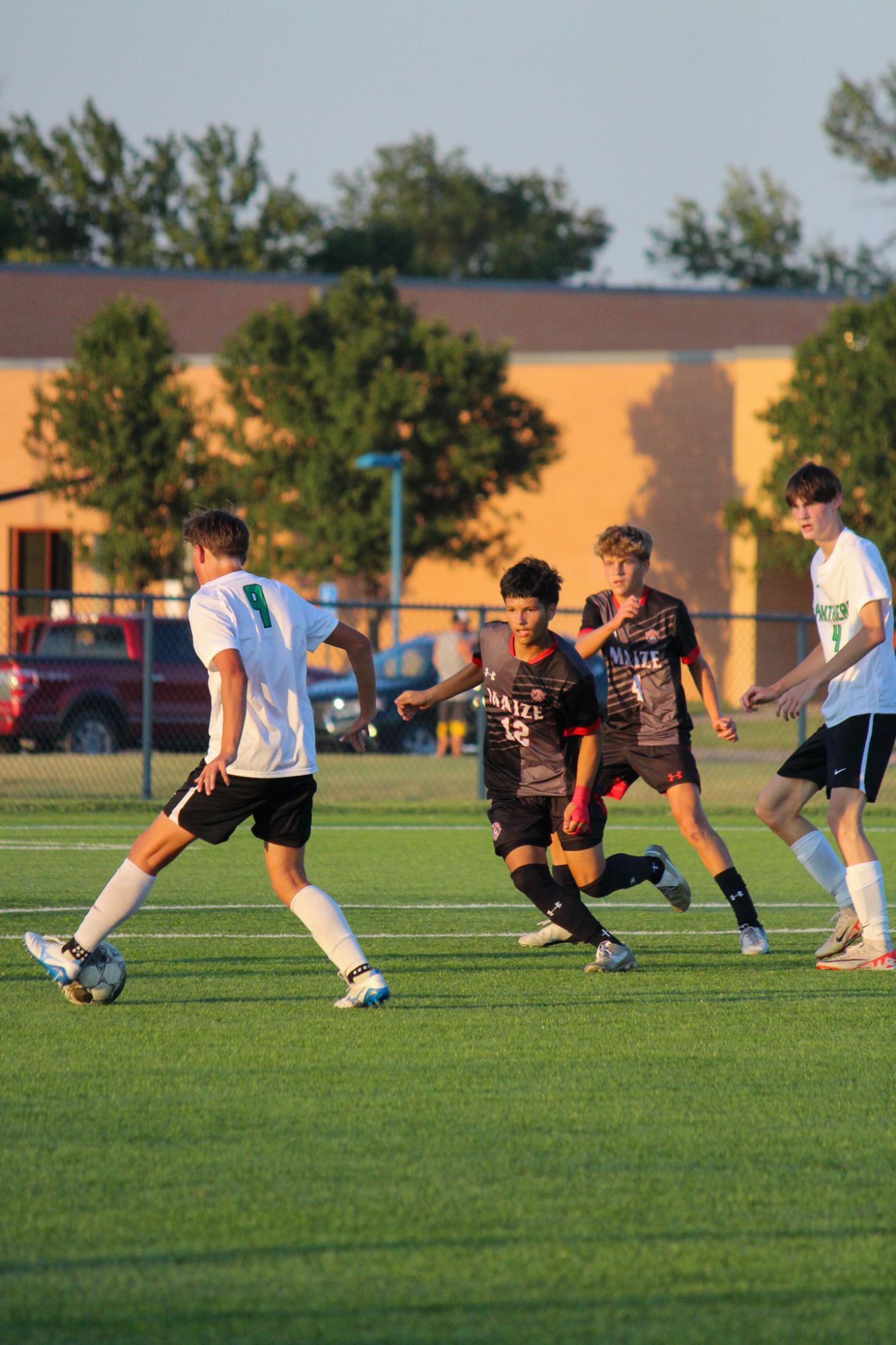 Boys Varsity soccer vs. Mazie High (Photos by Delainey Stephenson)