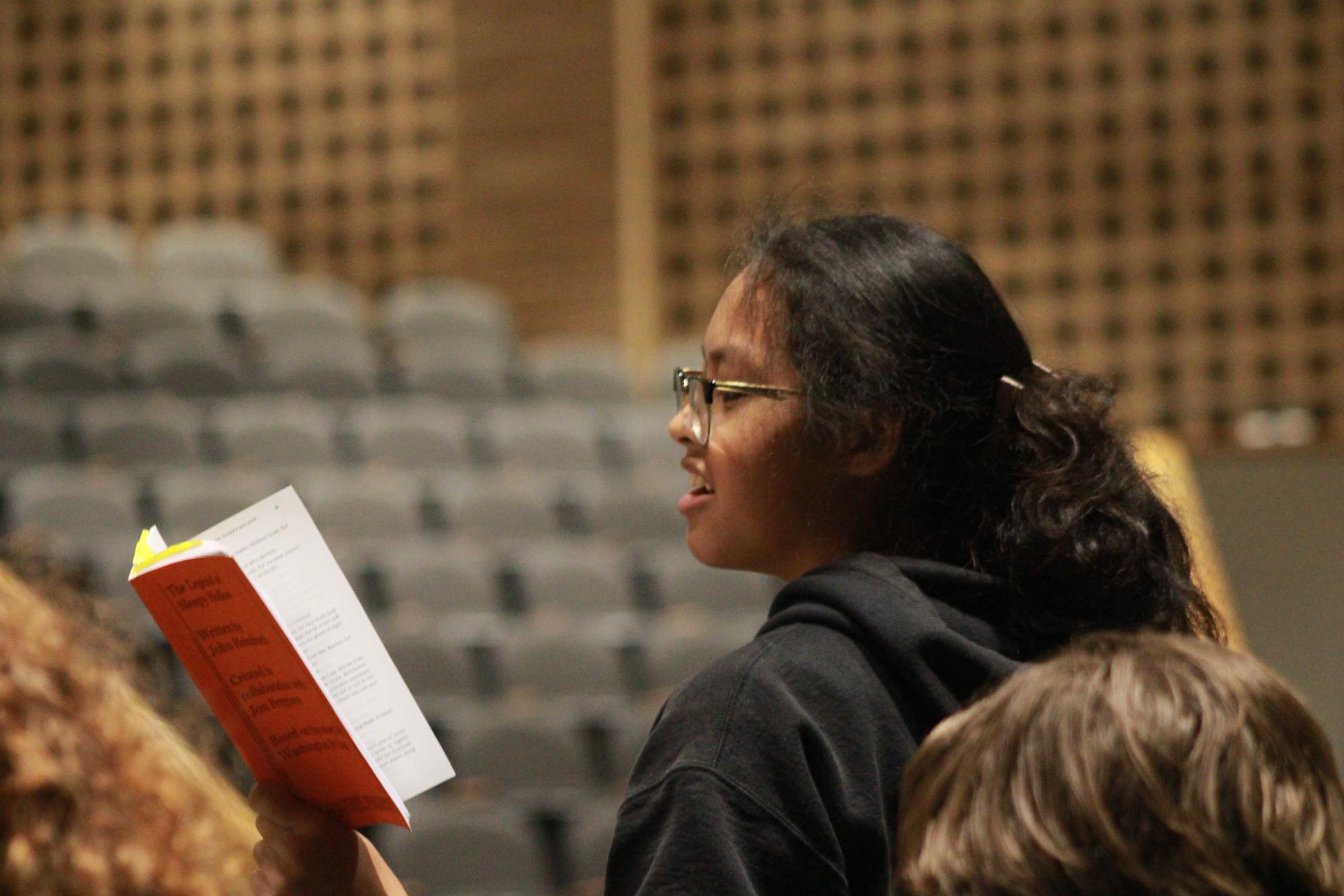 Drama Rehearsal (Photos by Bailey Sallman)