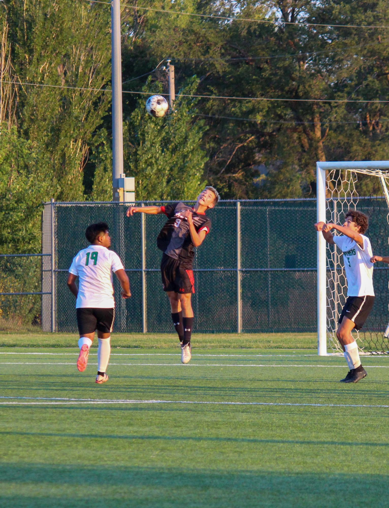 Boys Varsity soccer vs. Mazie High (Photos by Delainey Stephenson)