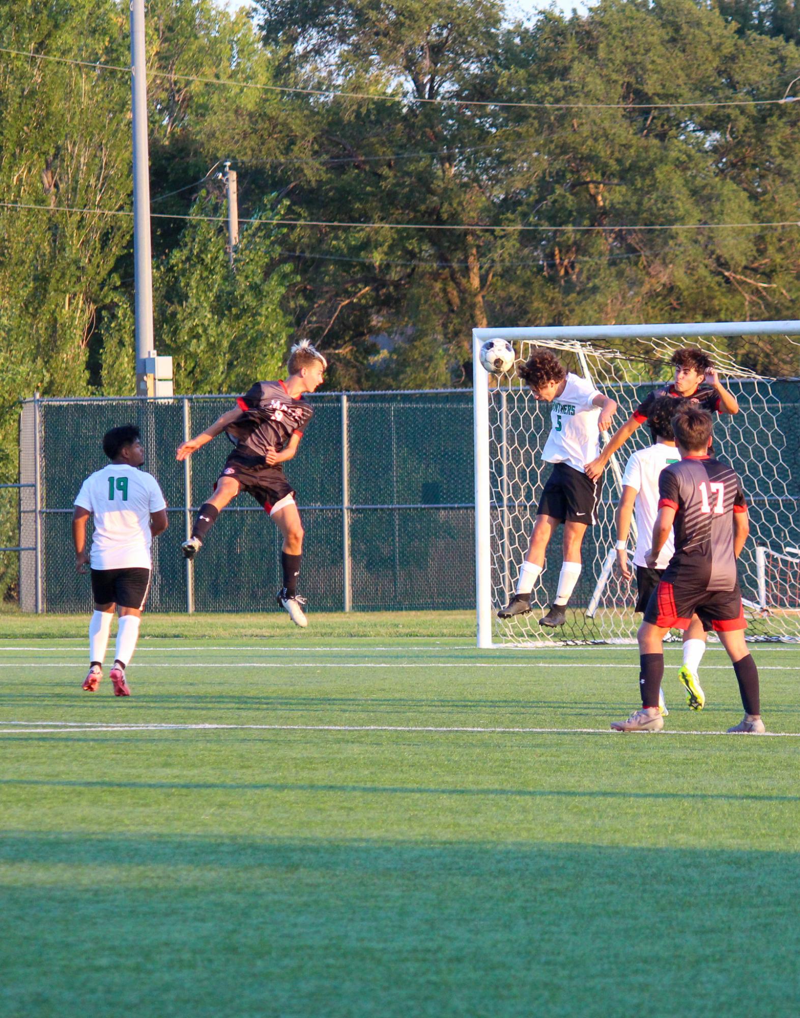 Boys Varsity soccer vs. Mazie High (Photos by Delainey Stephenson)