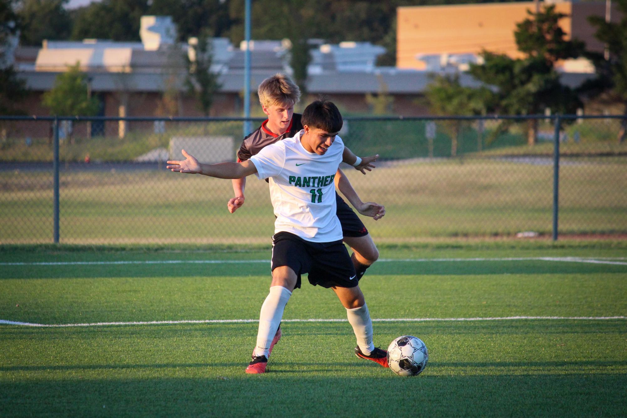 Boys Varsity soccer vs. Mazie High (Photos by Delainey Stephenson)