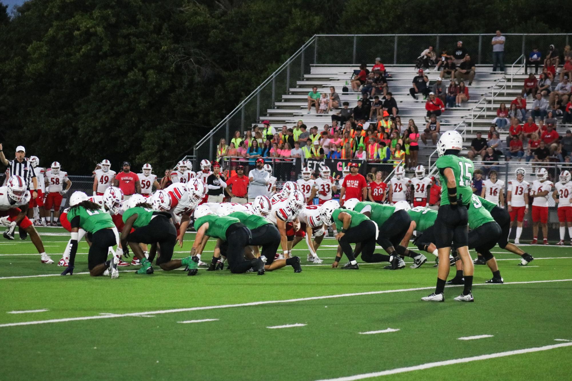 Football vs. Maize (Photos by Kaelyn Kissack)