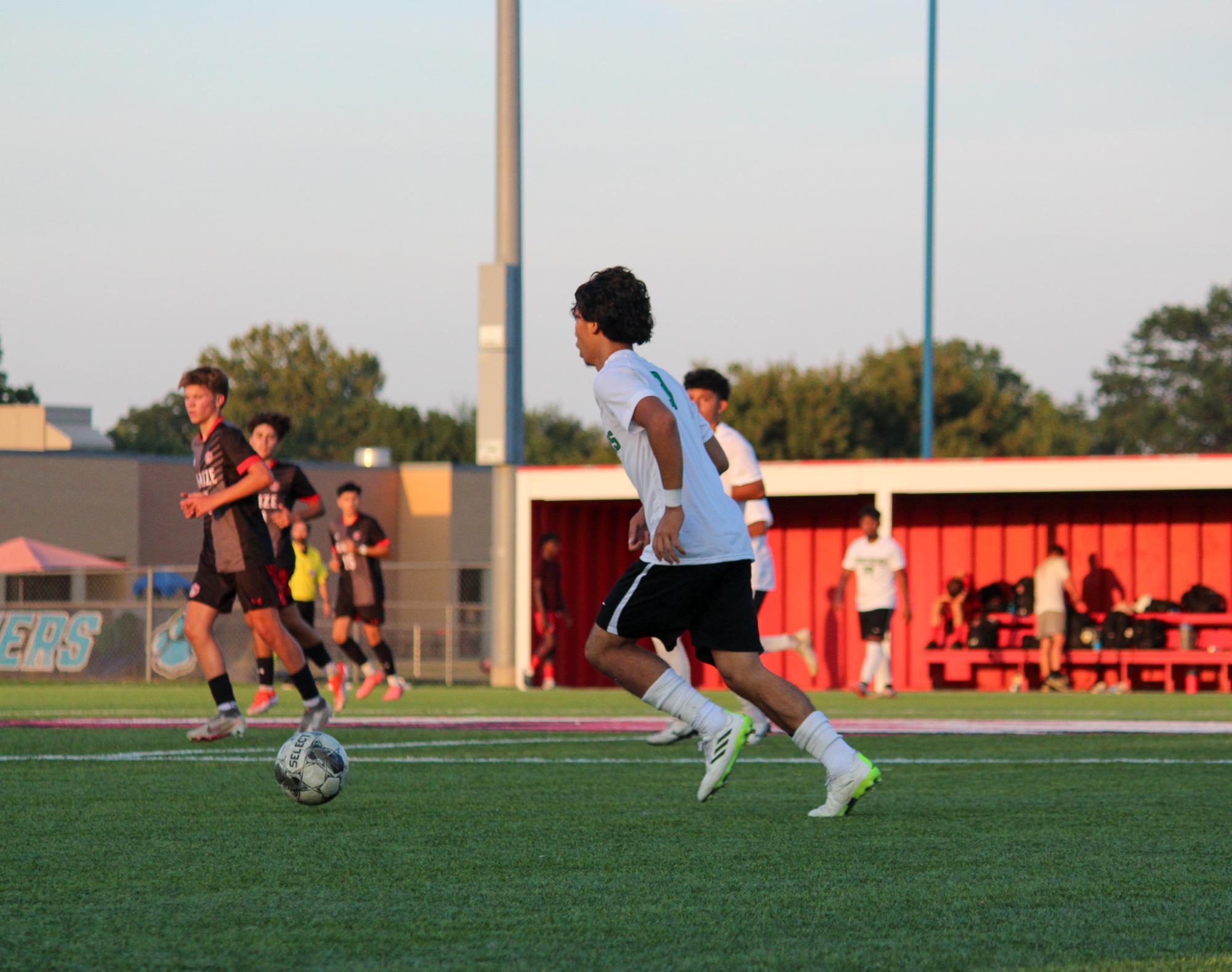 Boys Varsity soccer vs. Mazie High (Photos by Delainey Stephenson)