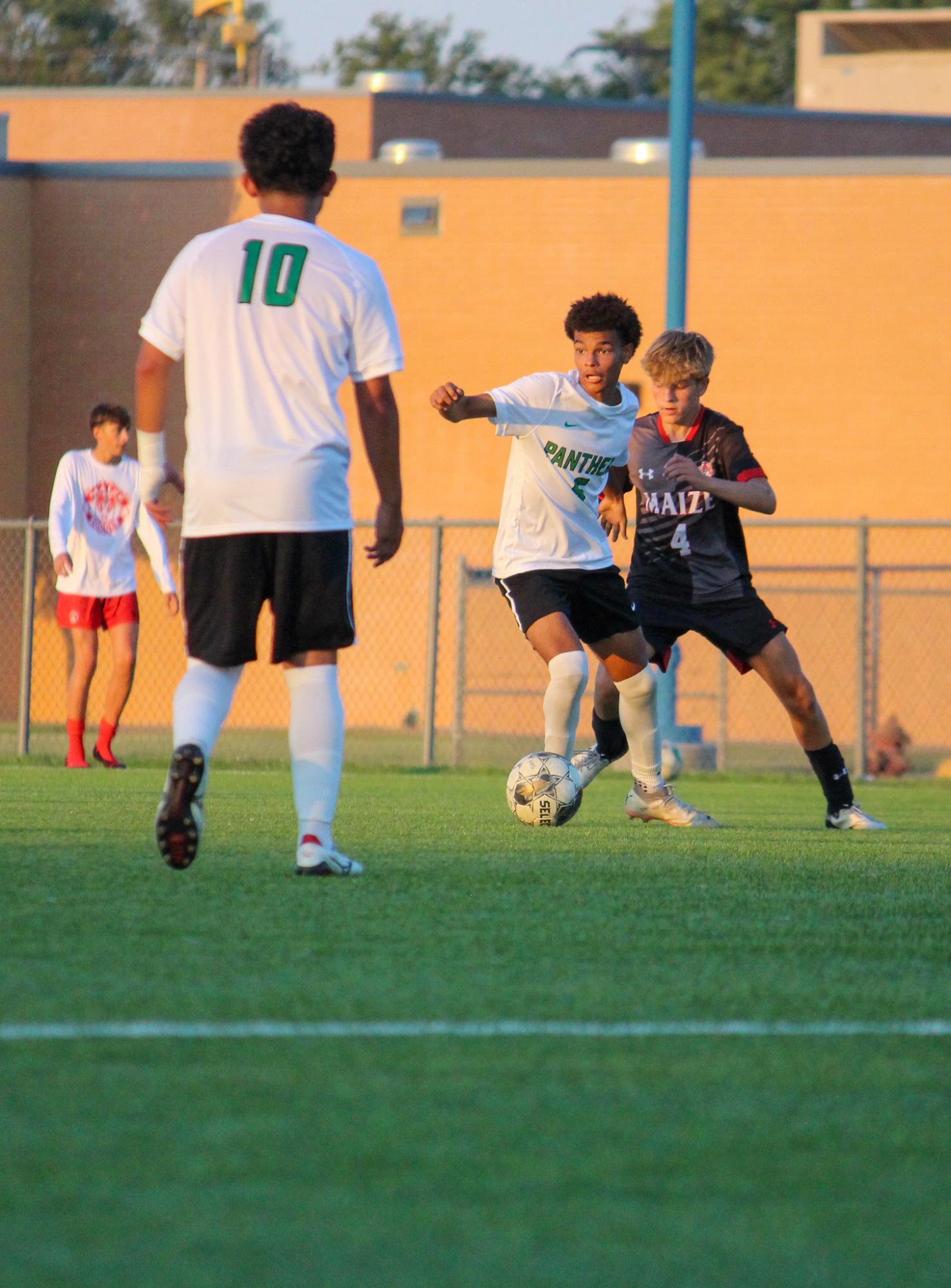 Boys Varsity soccer vs. Mazie High (Photos by Delainey Stephenson)