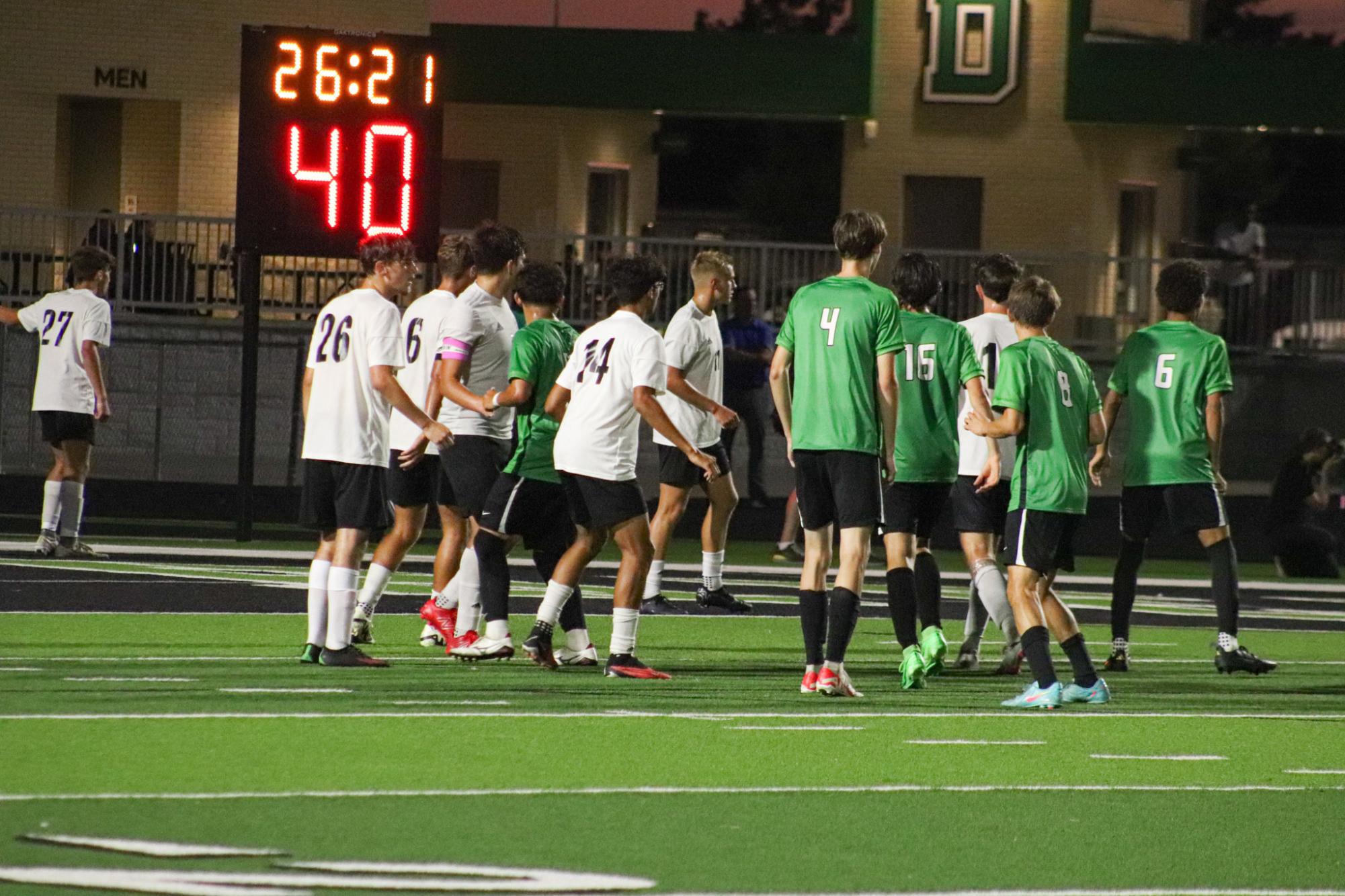 Boys Varsity Soccer vs. Goddard (Photos by Kaelyn Kissack)