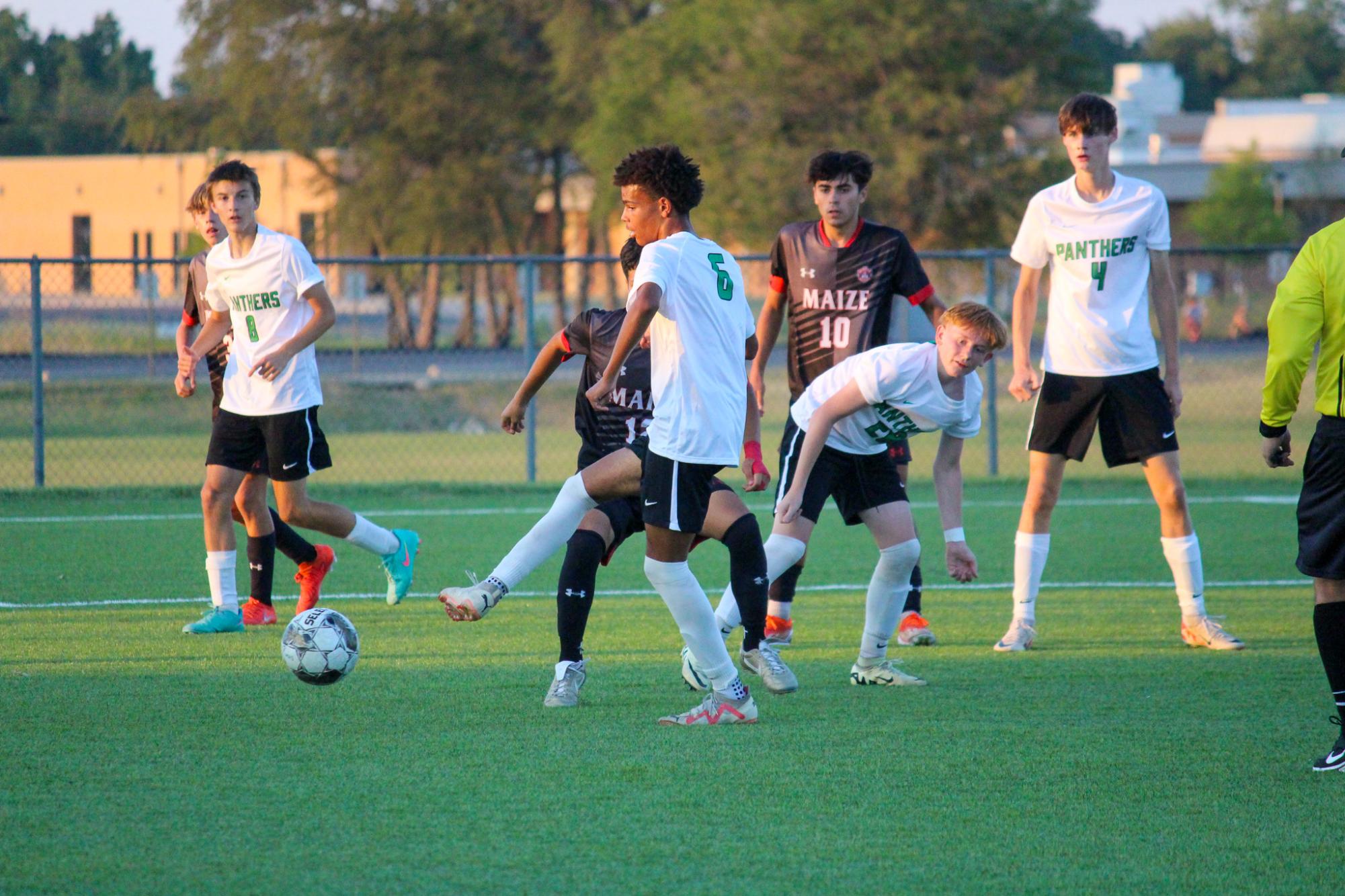 Boys Varsity soccer vs. Mazie High (Photos by Delainey Stephenson)