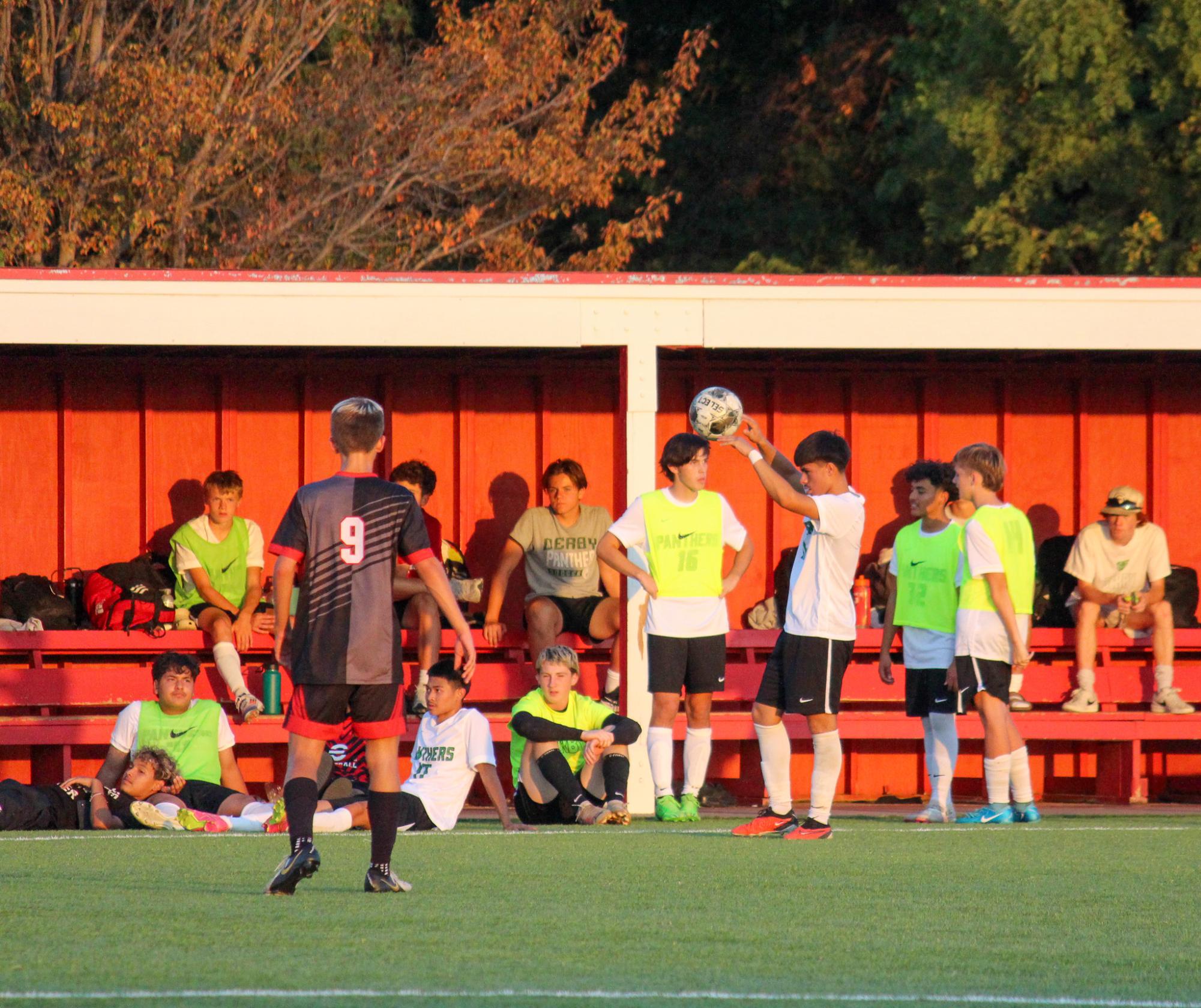 Boys Varsity soccer vs. Mazie High (Photos by Delainey Stephenson)