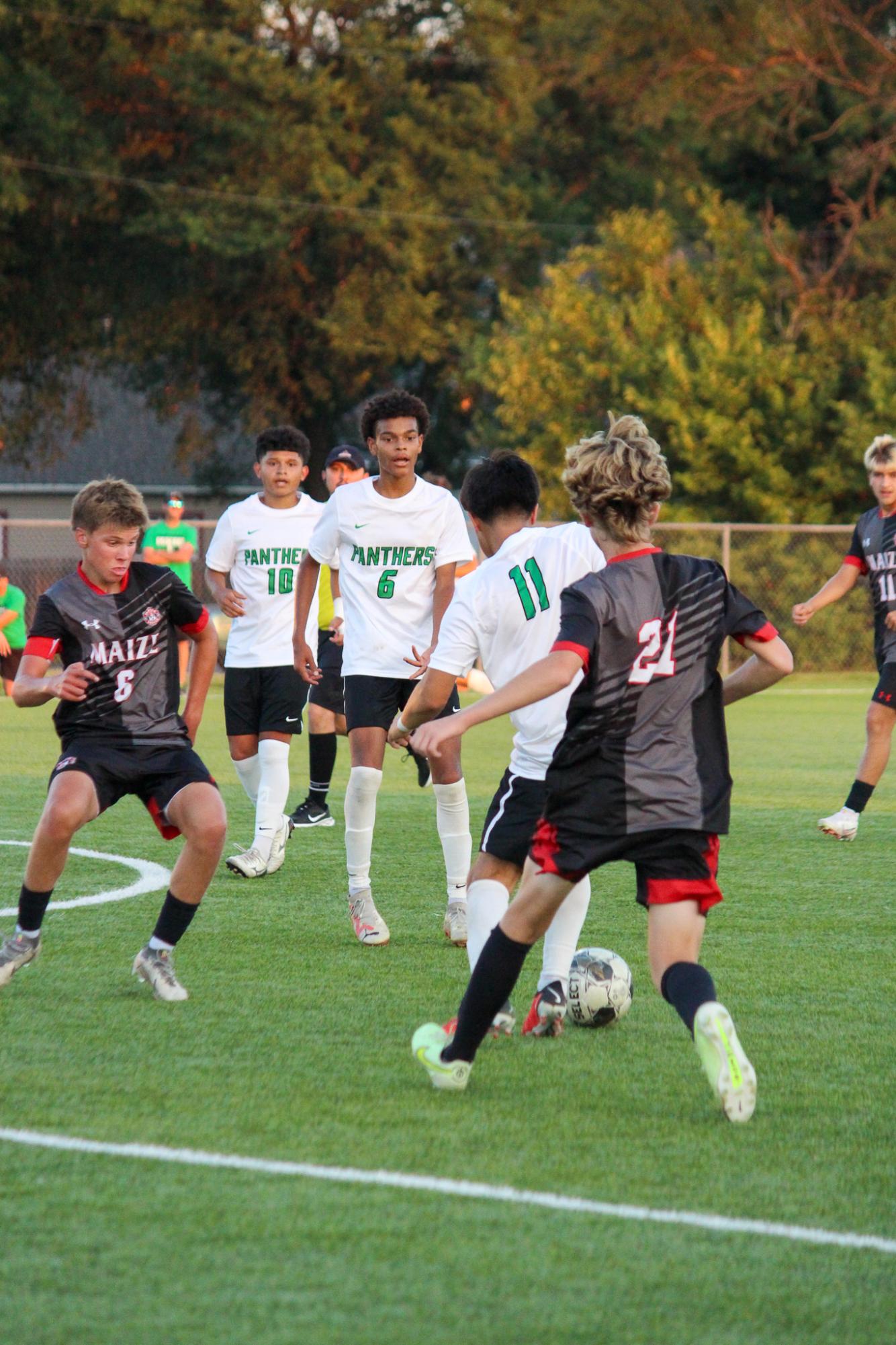 Boys Varsity soccer vs. Mazie High (Photos by Delainey Stephenson)