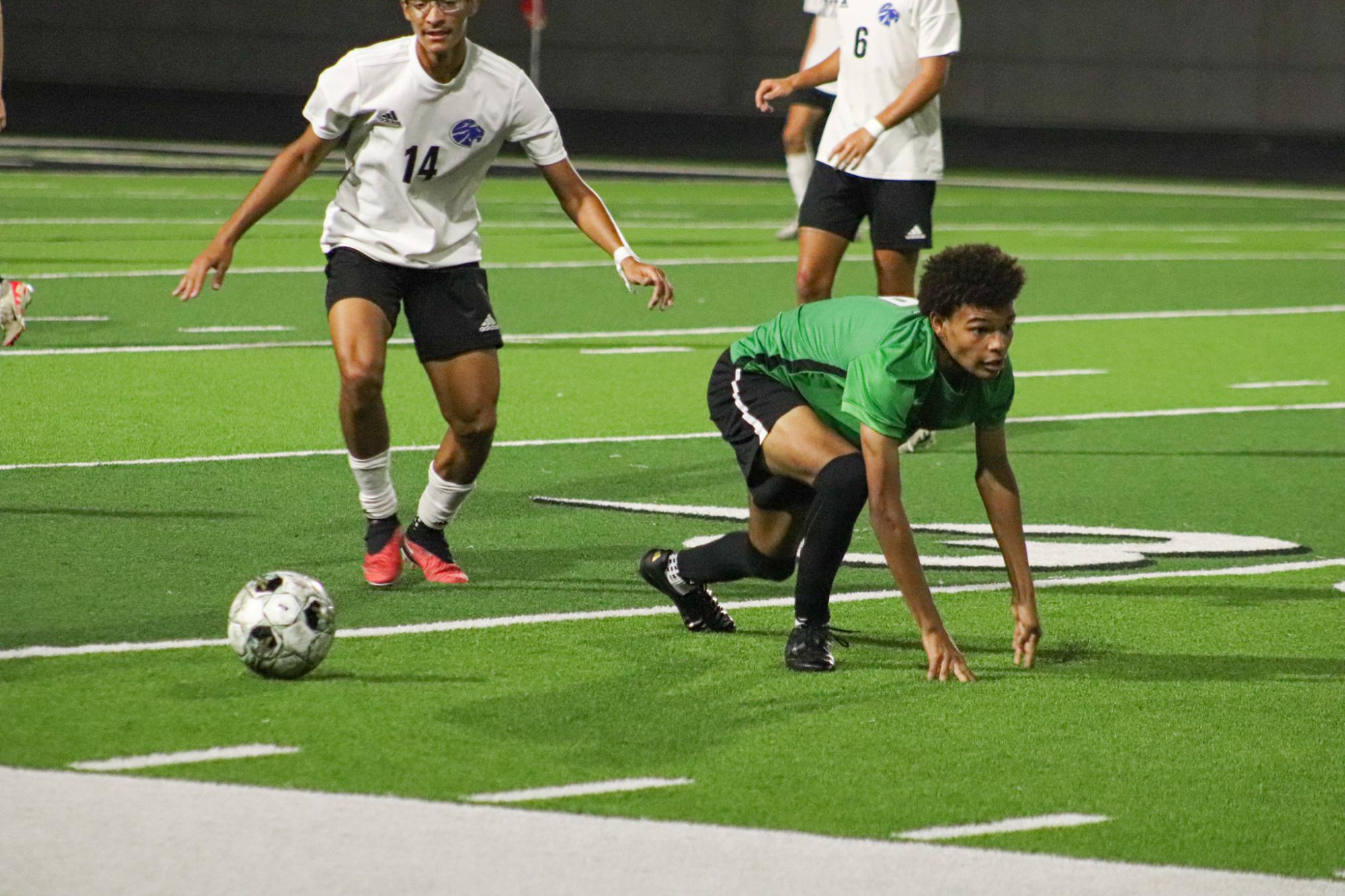 Boys Varsity Soccer vs. Goddard (Photos by Kaelyn Kissack)