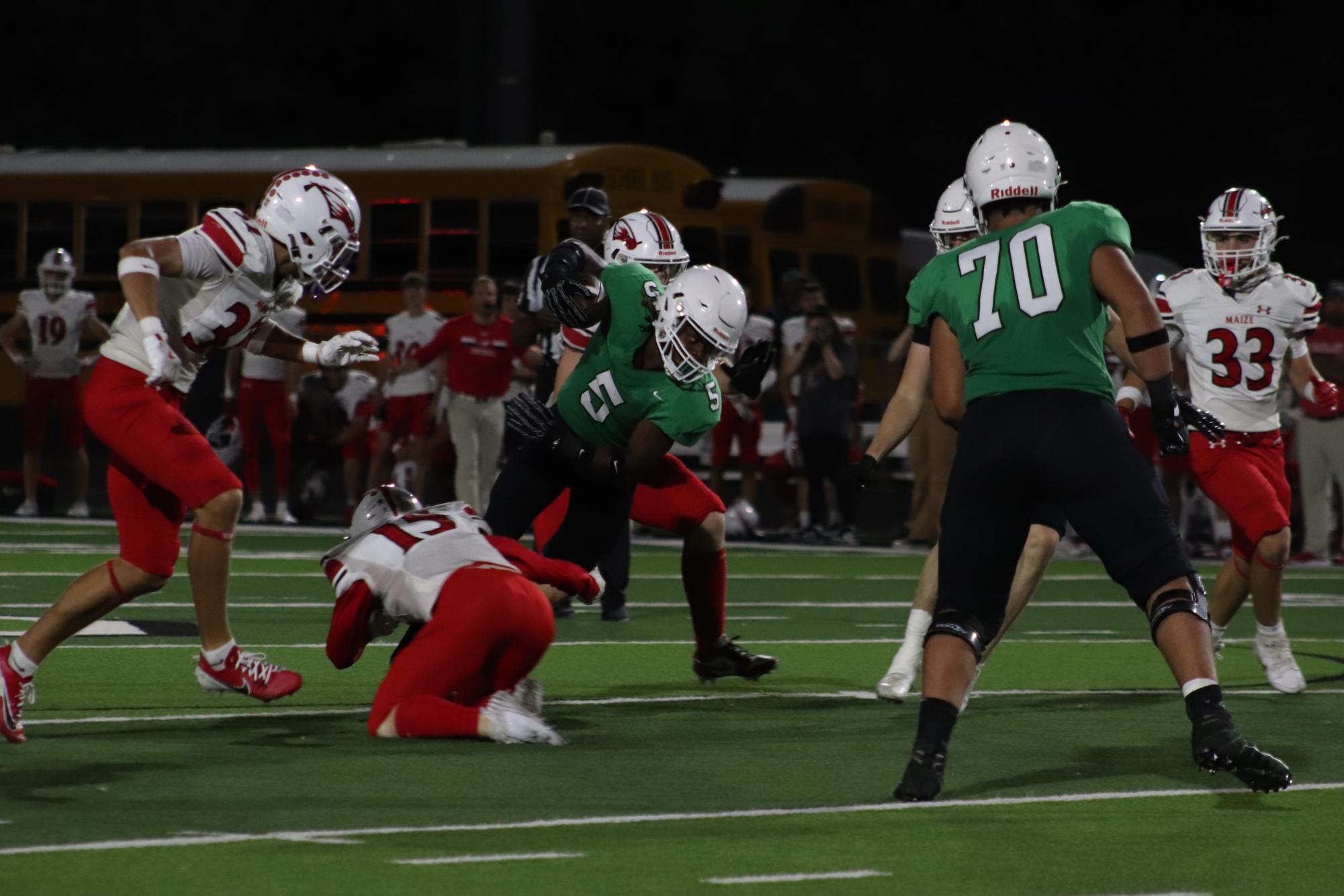 Football vs. Maize (Photos by Persephone Ivy)