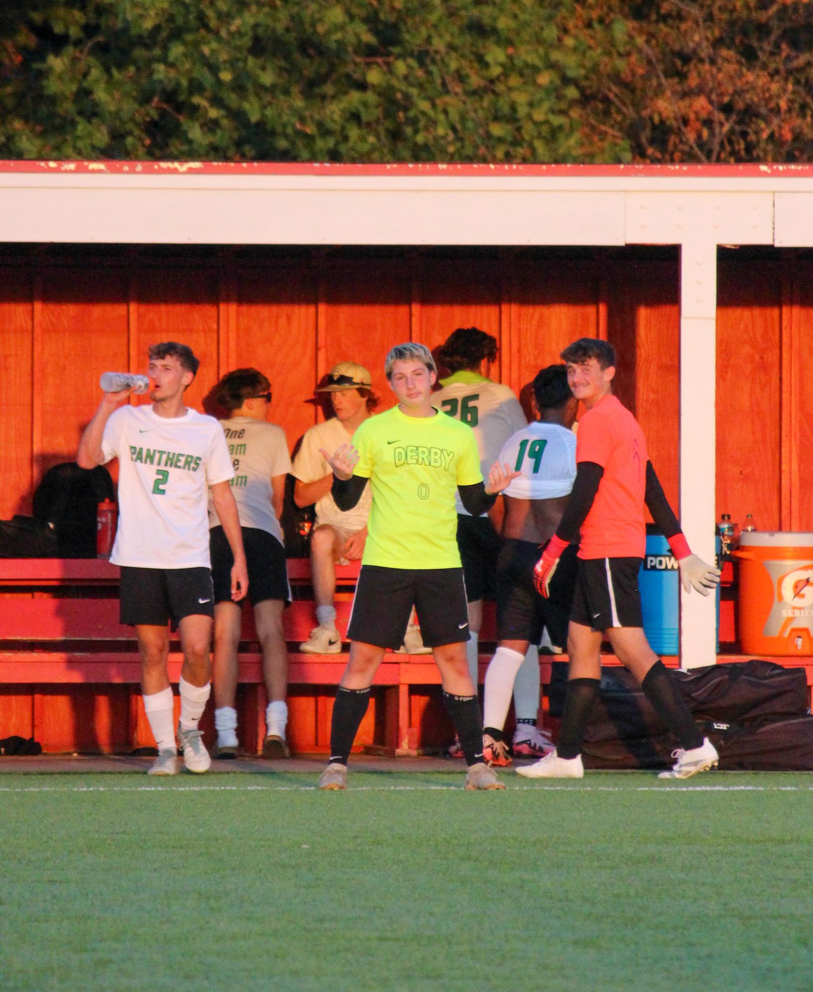 Boys Varsity soccer vs. Mazie High (Photos by Delainey Stephenson)