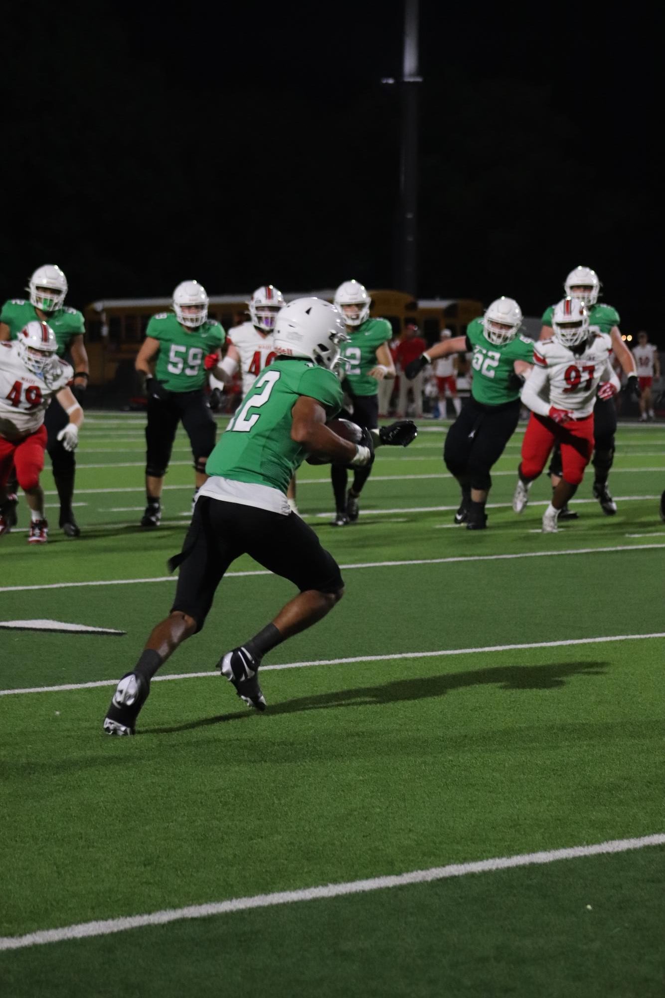 Football vs. Maize (Photos by Persephone Ivy)