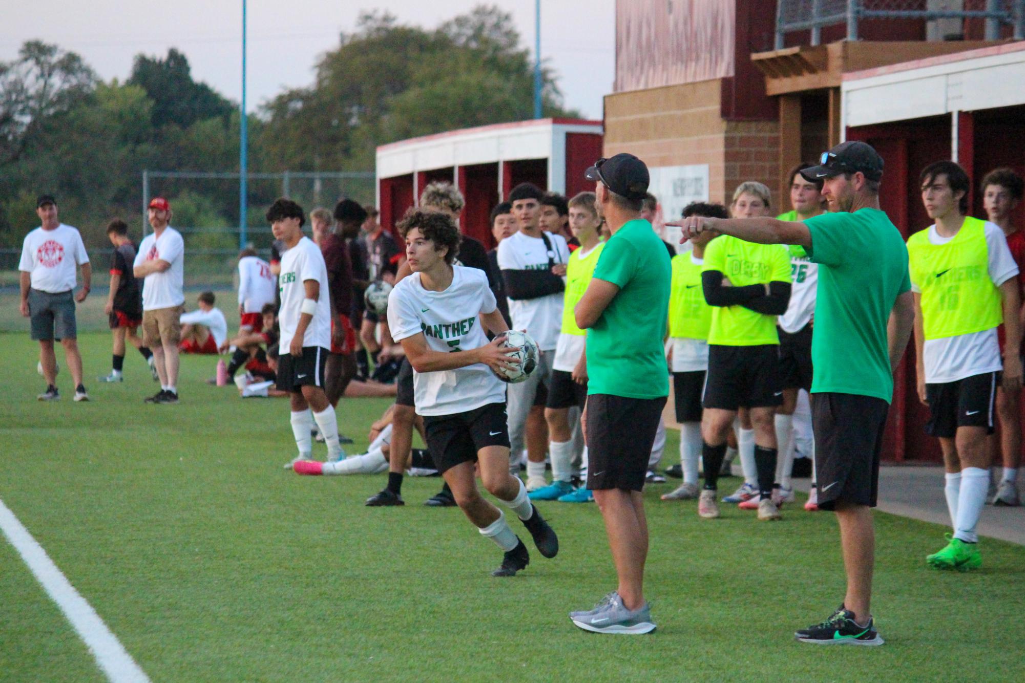 Boys Varsity soccer vs. Mazie High (Photos by Delainey Stephenson)