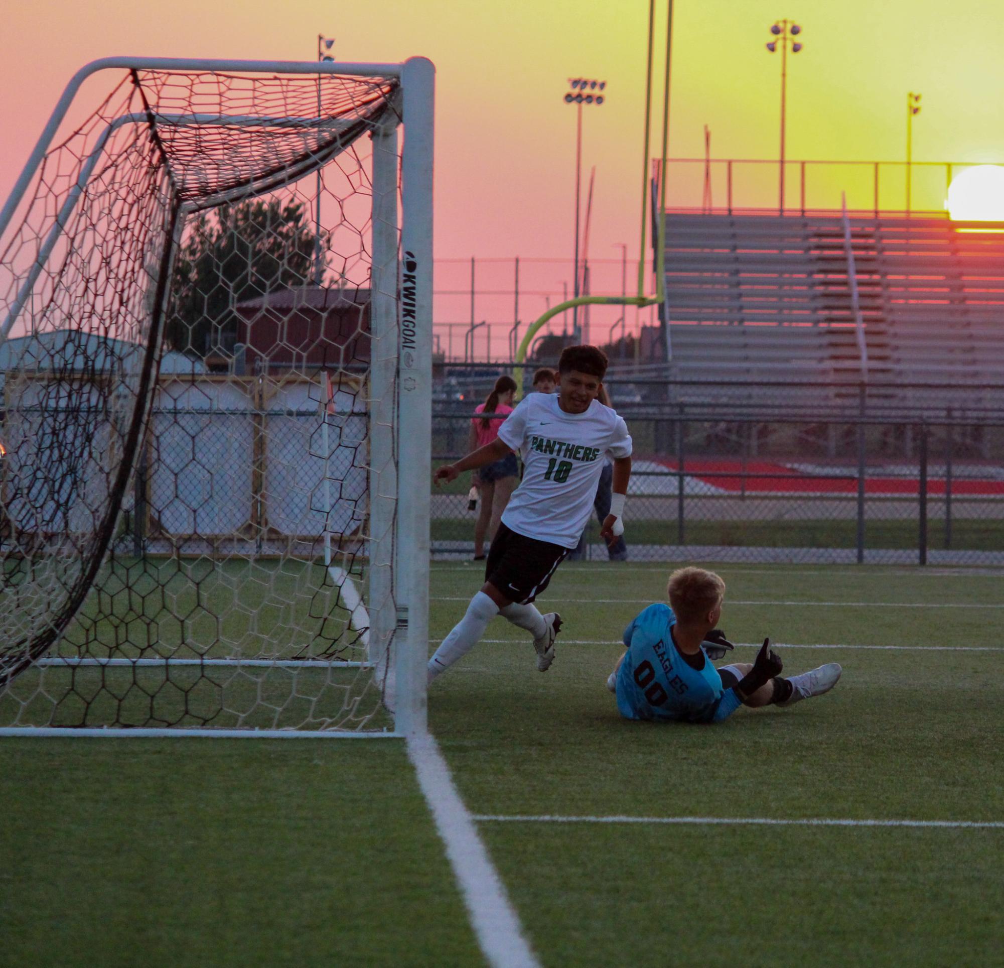 Boys Varsity soccer vs. Mazie High (Photos by Delainey Stephenson)