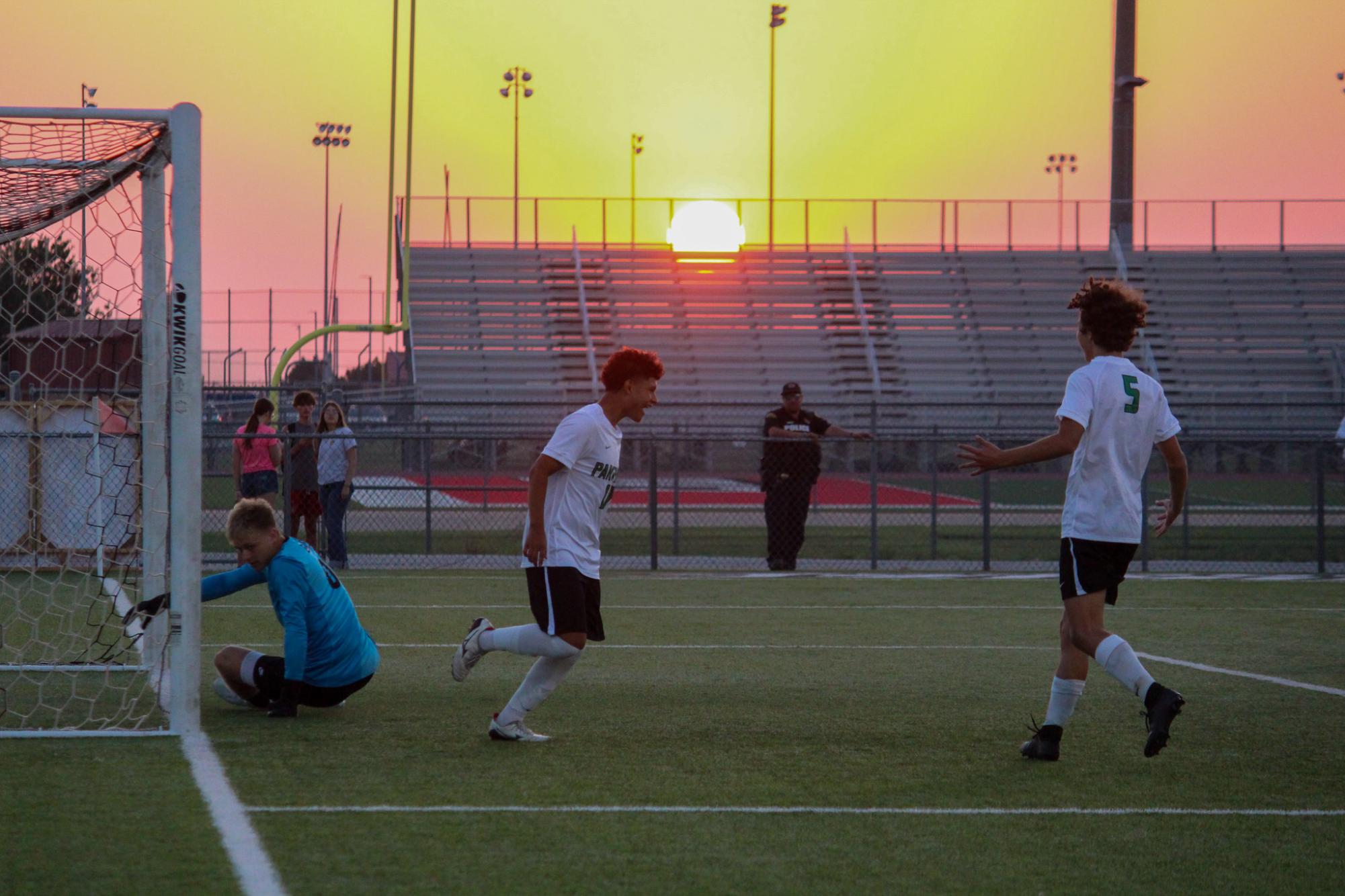 Boys Varsity soccer vs. Mazie High (Photos by Delainey Stephenson)