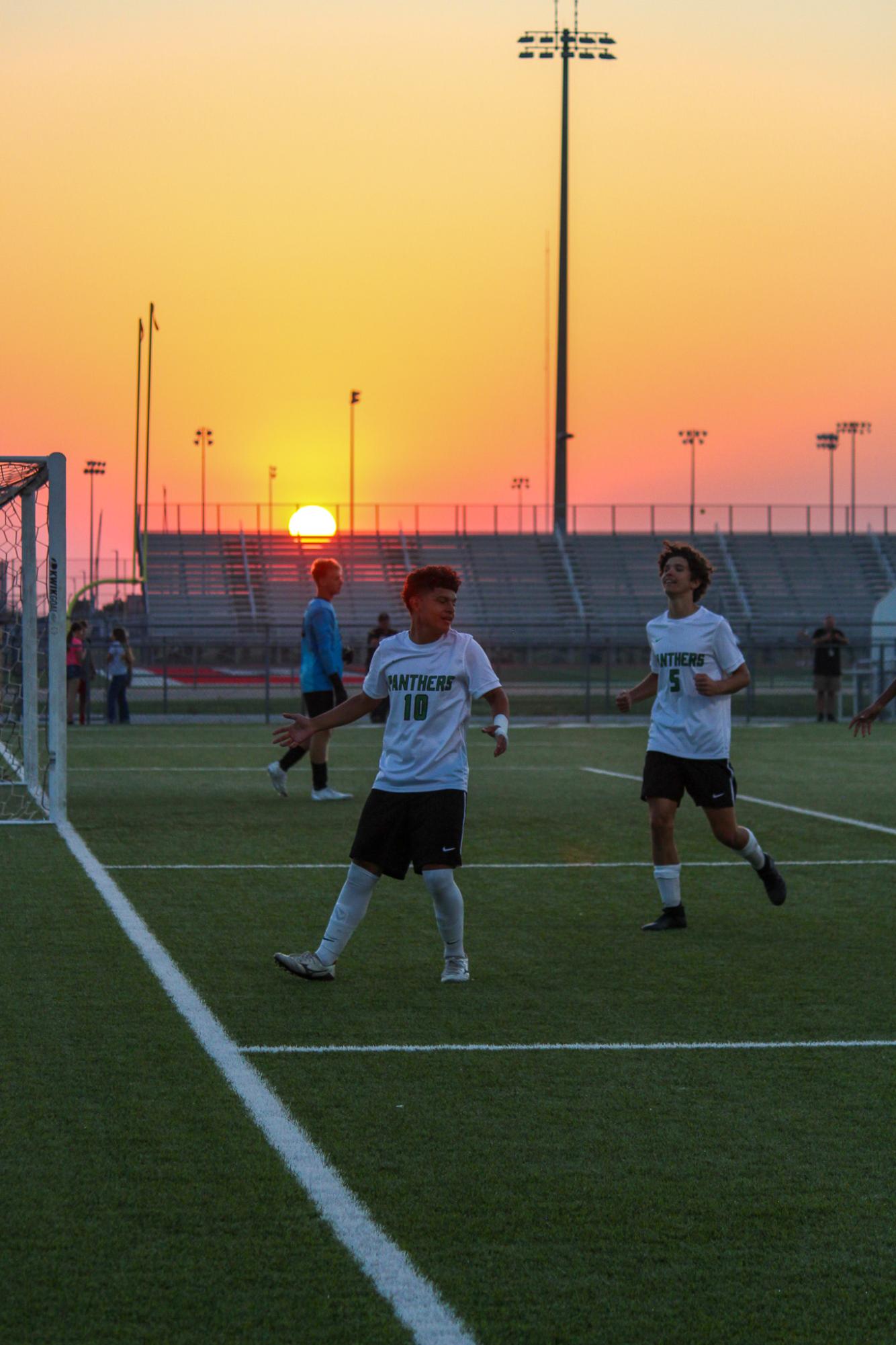 Boys Varsity soccer vs. Mazie High (Photos by Delainey Stephenson)