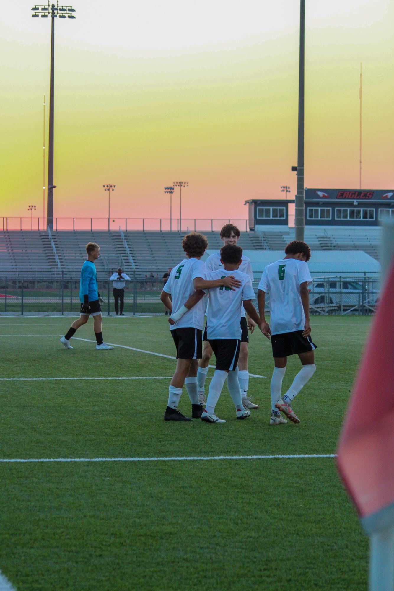 Boys Varsity soccer vs. Mazie High (Photos by Delainey Stephenson)