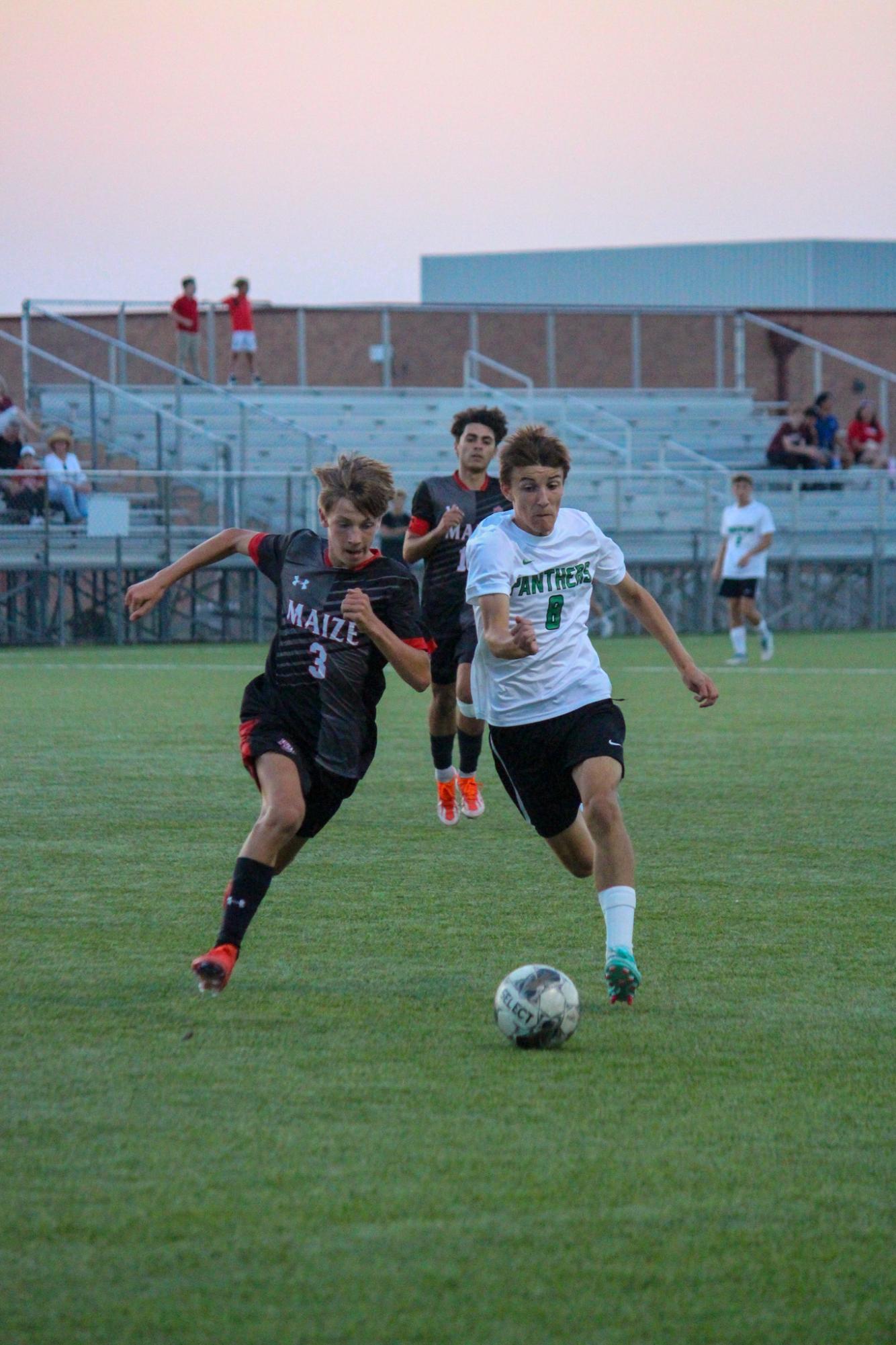 Boys Varsity soccer vs. Mazie High (Photos by Delainey Stephenson)