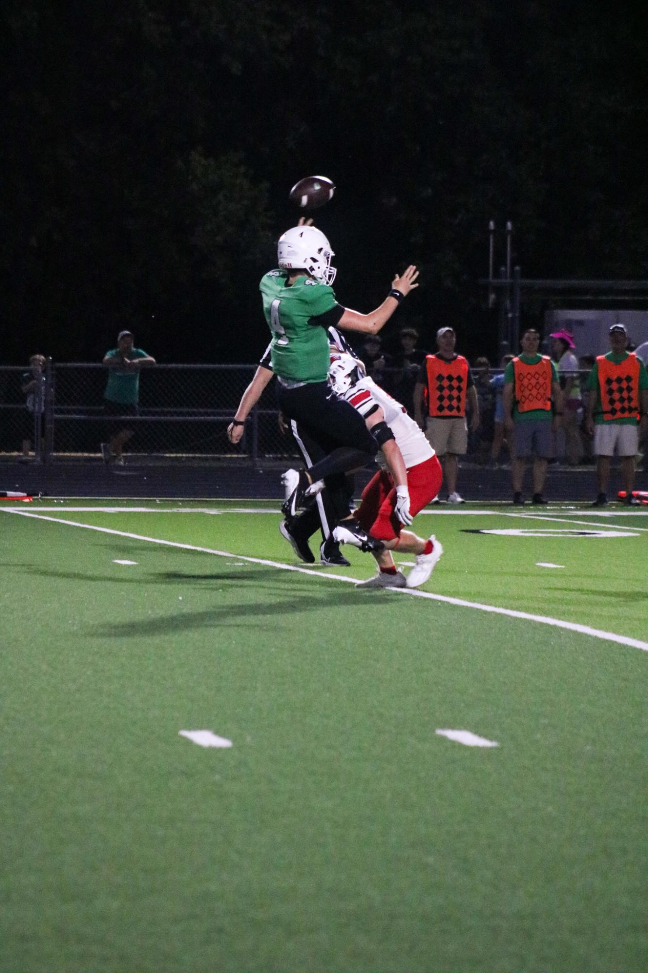 Football vs. Maize (Photos by Kaelyn Kissack)