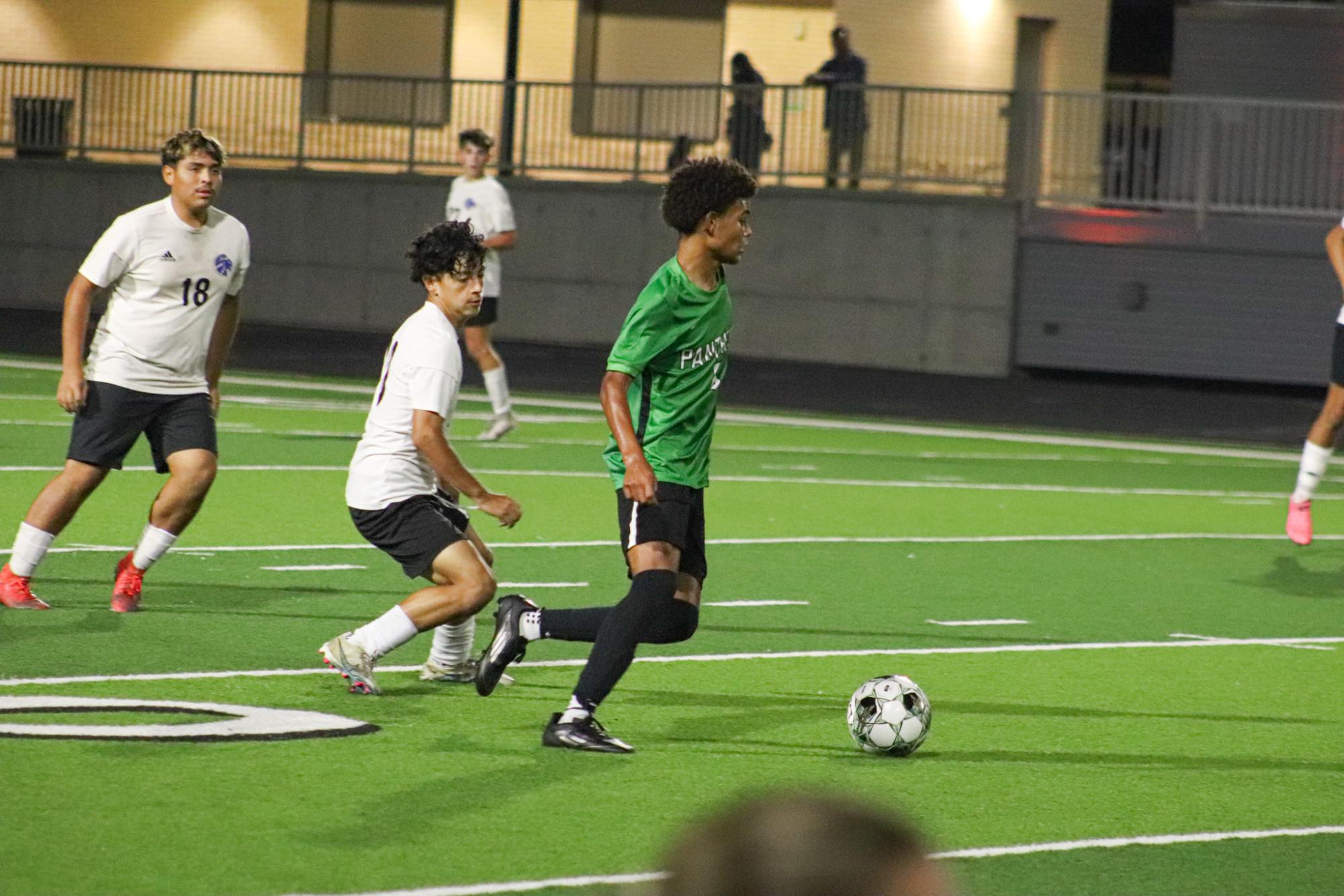 Boys Varsity Soccer vs. Goddard (Photos by Kaelyn Kissack)