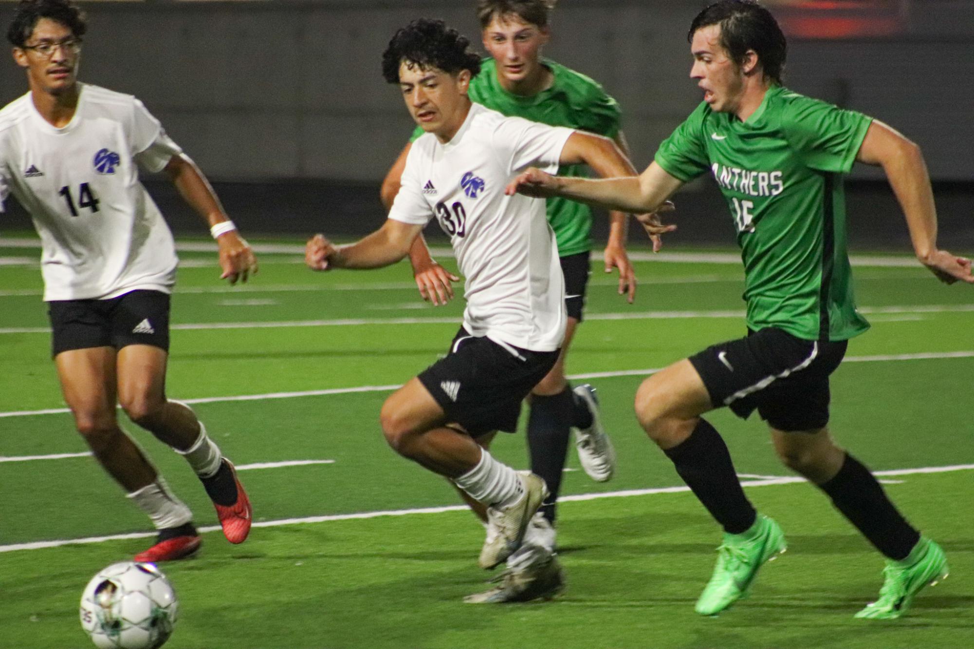 Boys Varsity Soccer vs. Goddard (Photos by Kaelyn Kissack)