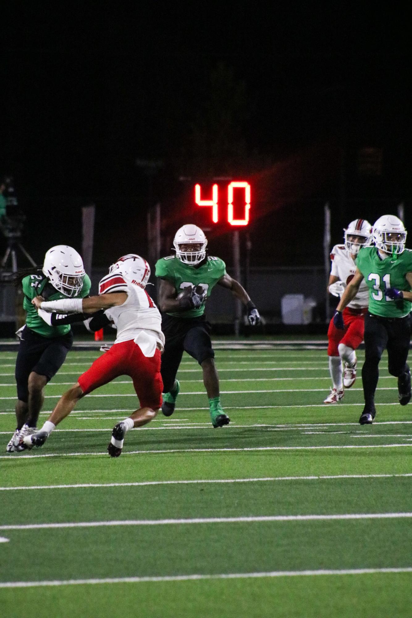 Football vs. Maize (Photos by Kaelyn Kissack)