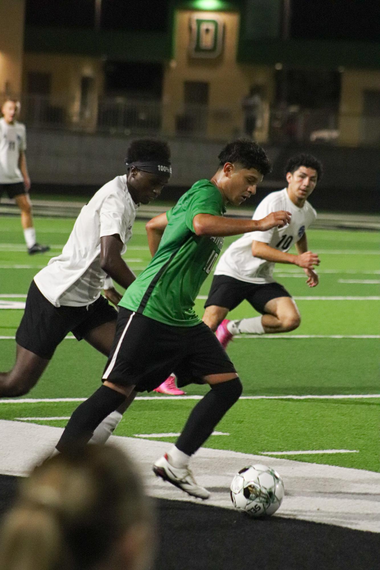 Boys Varsity Soccer vs. Goddard (Photos by Kaelyn Kissack)