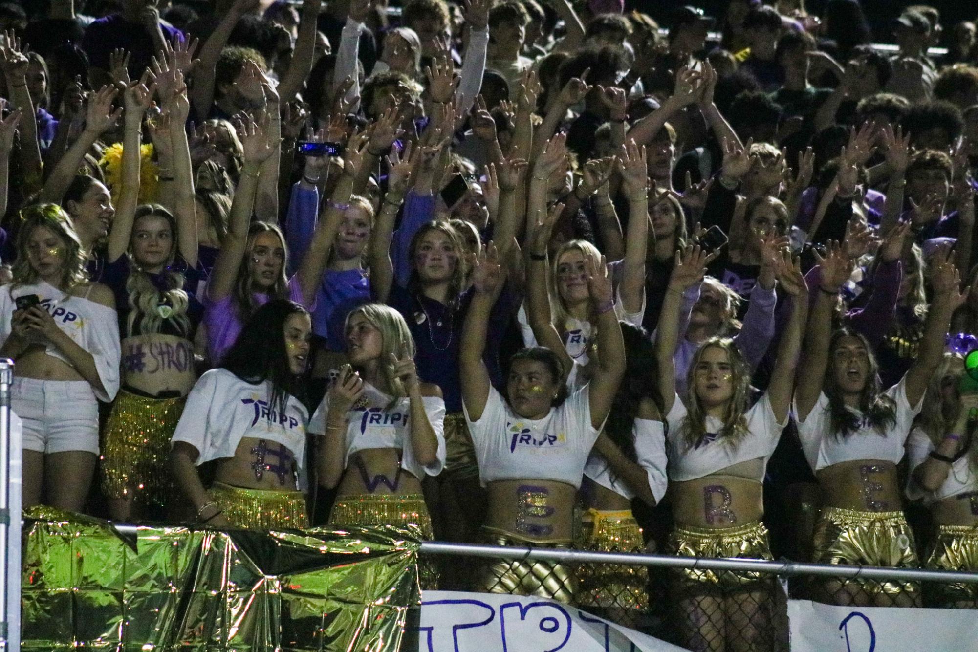 Football vs. Maize (Photos by Kaelyn Kissack)