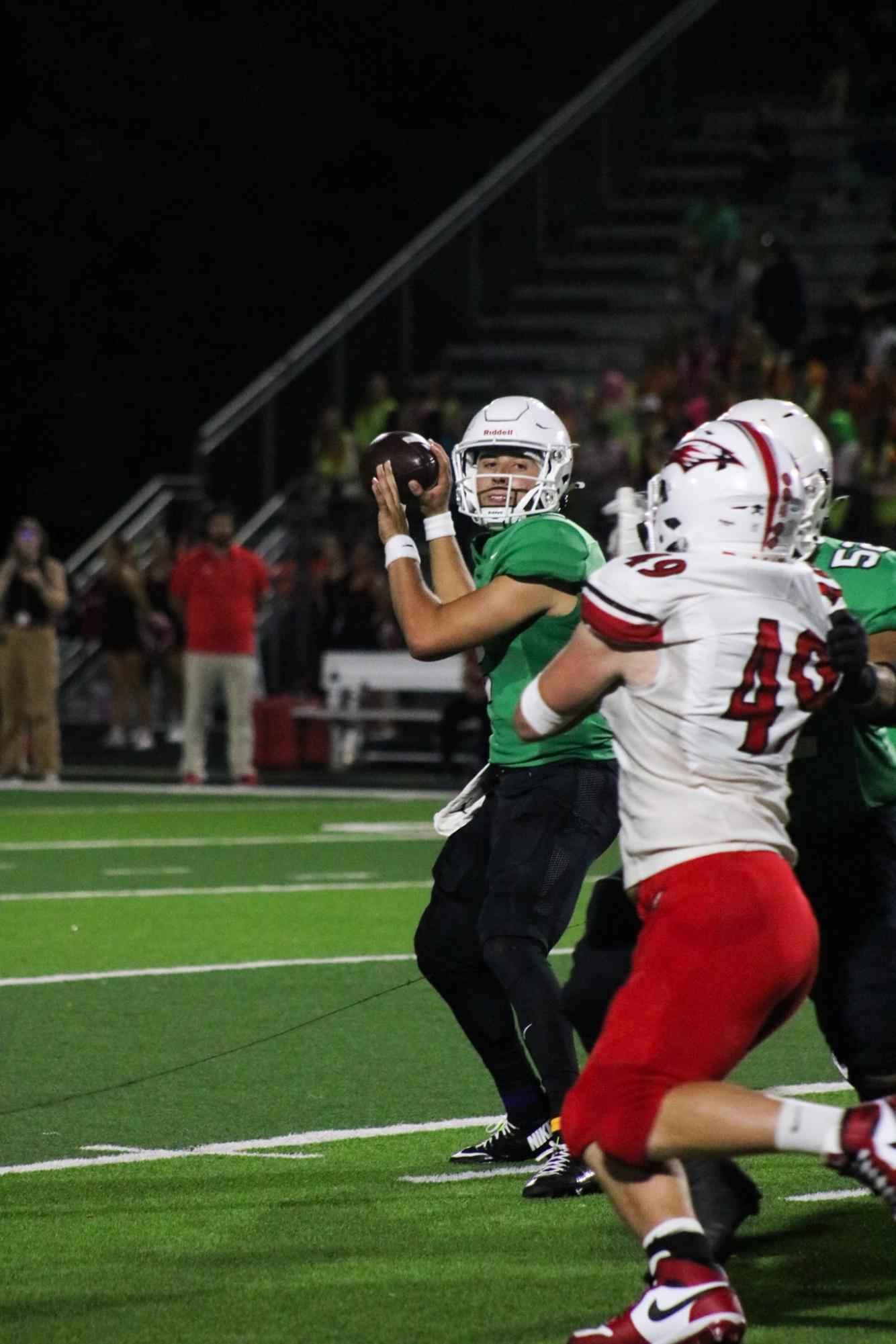 Football vs. Maize (Photos by Kaelyn Kissack)