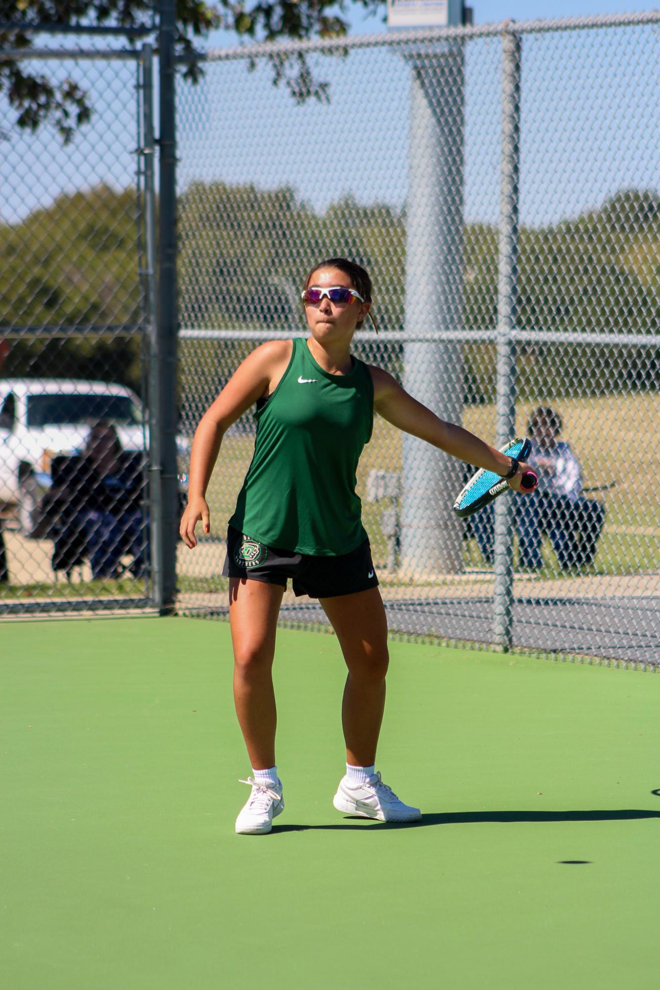 Girls Varsity Tennis (Photos by Delainey Stephenson)