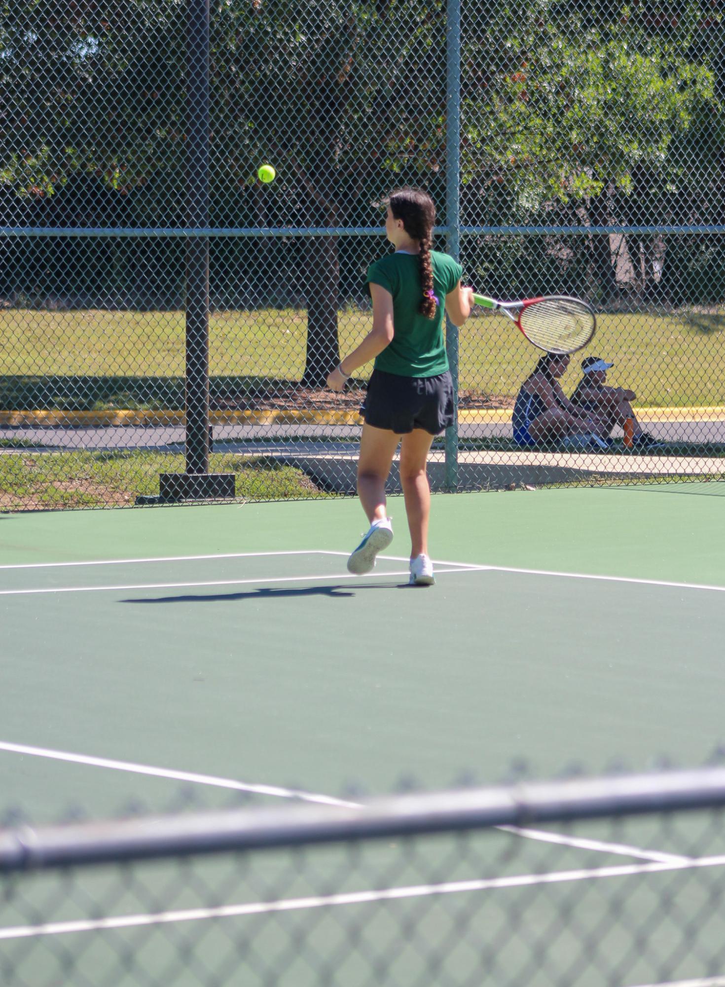 Girls Varsity Tennis (Photos by Delainey Stephenson)