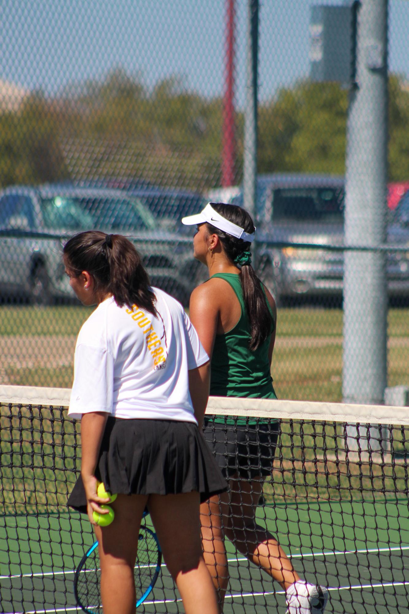 Girls Varsity Tennis (Photos by Delainey Stephenson)