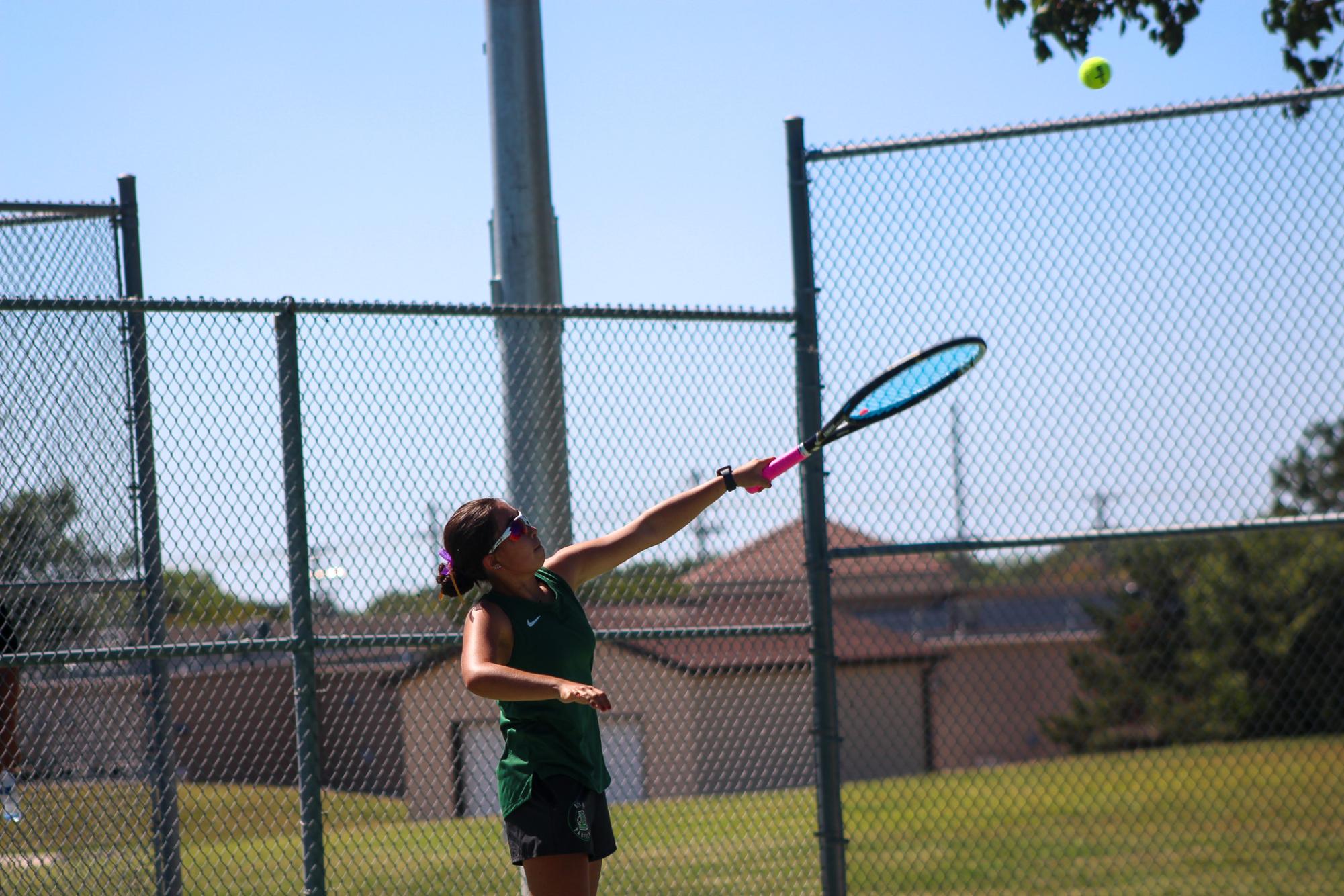 Girls Varsity Tennis (Photos by Delainey Stephenson)