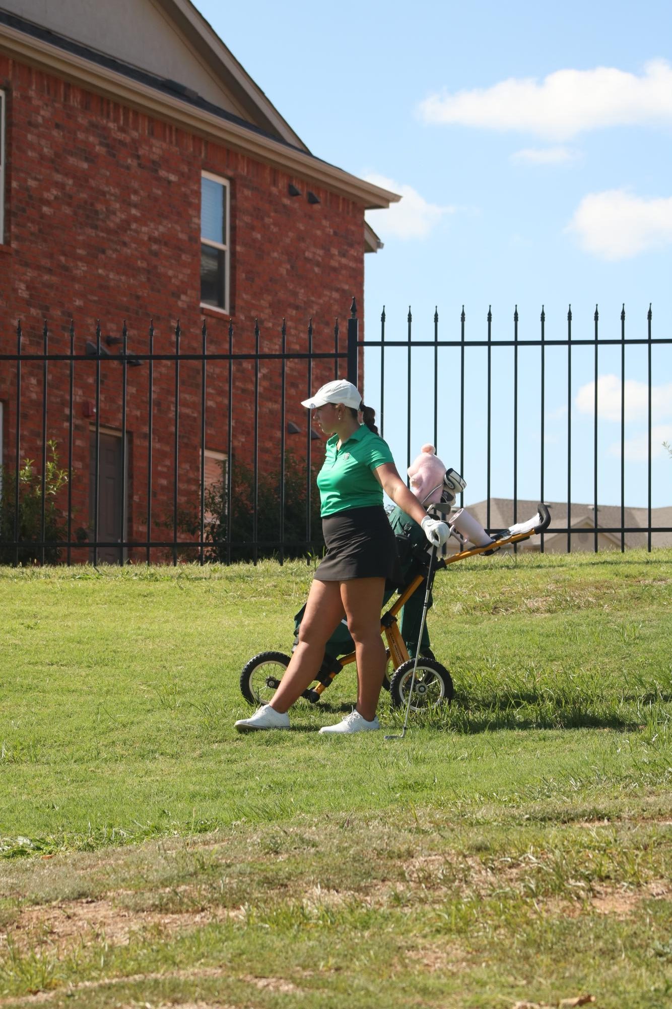 Girls Golf at Home (Photos by Myca Keith)