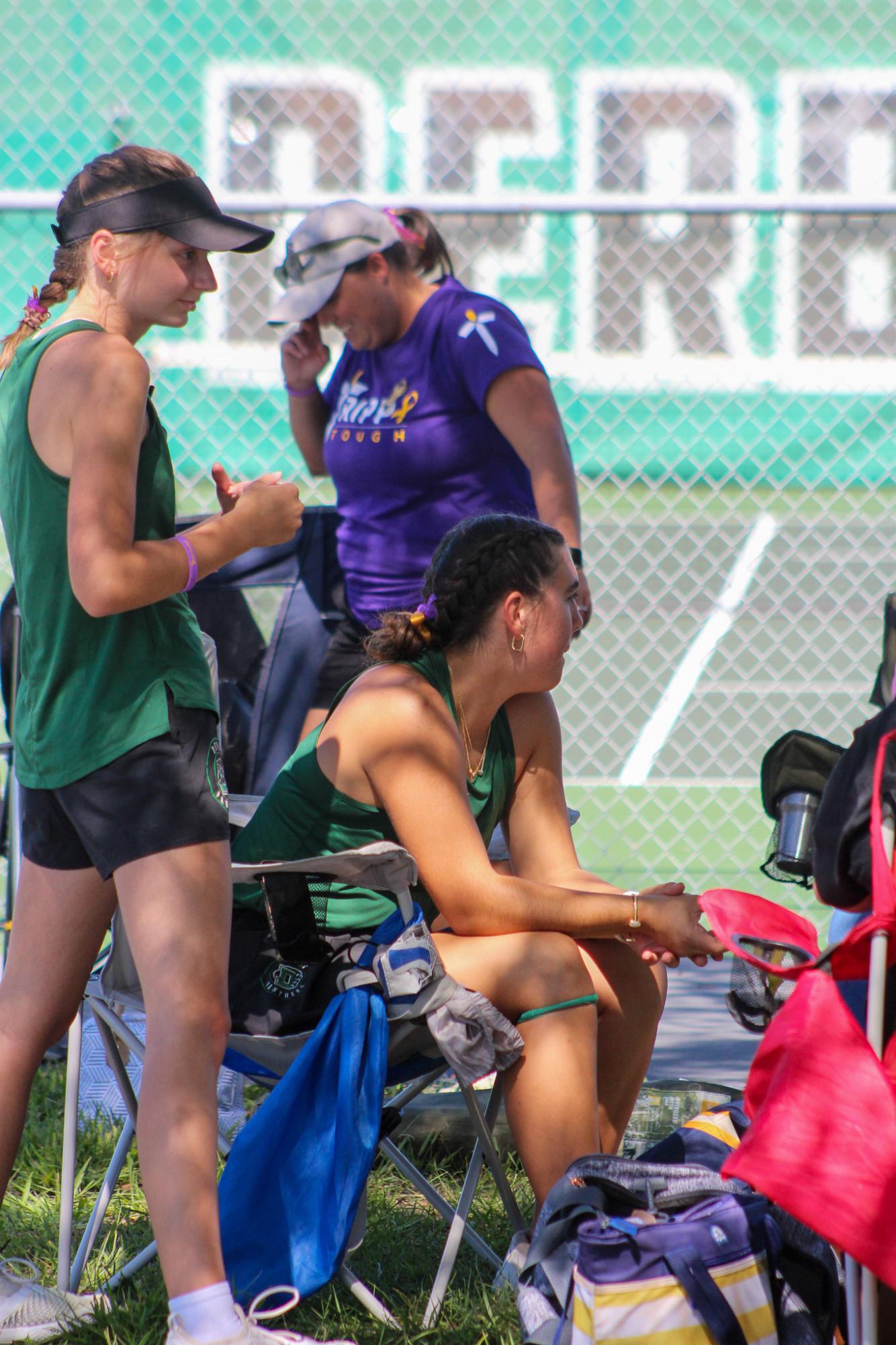 Girls Varsity Tennis (Photos by Delainey Stephenson)