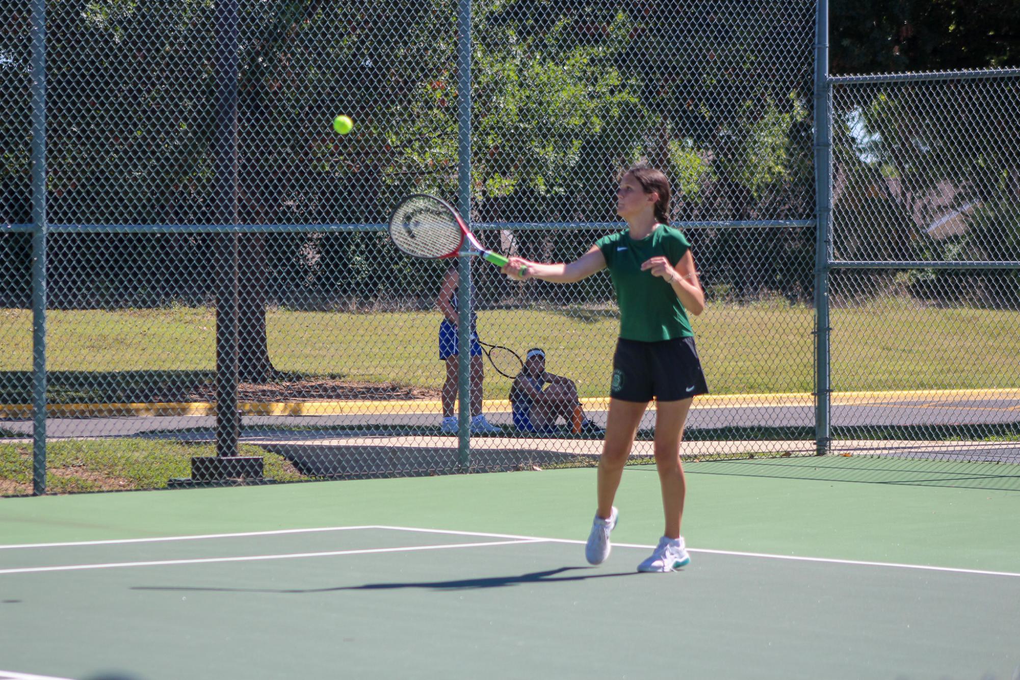 Girls Varsity Tennis (Photos by Delainey Stephenson)