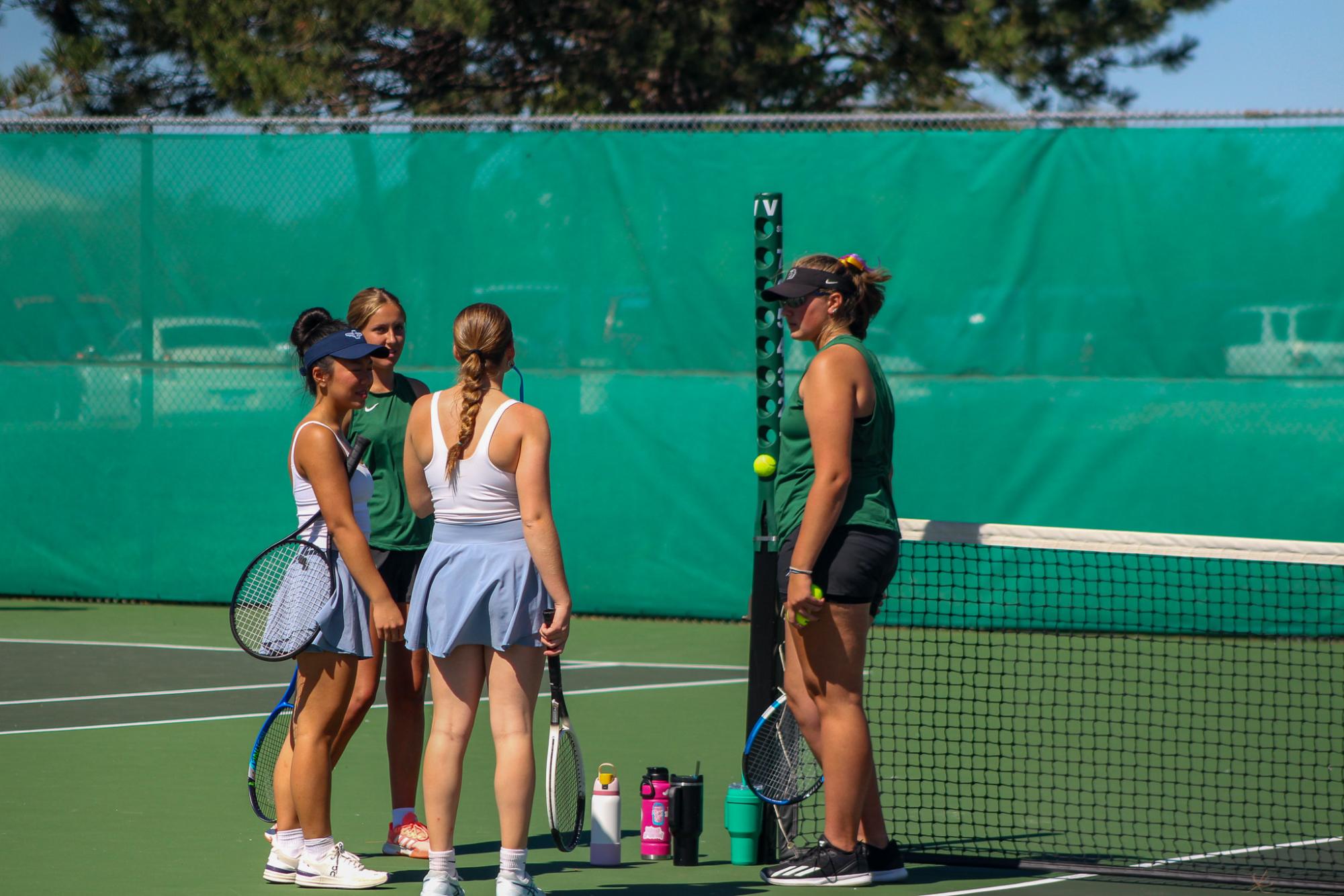 Girls Varsity Tennis (Photos by Delainey Stephenson)