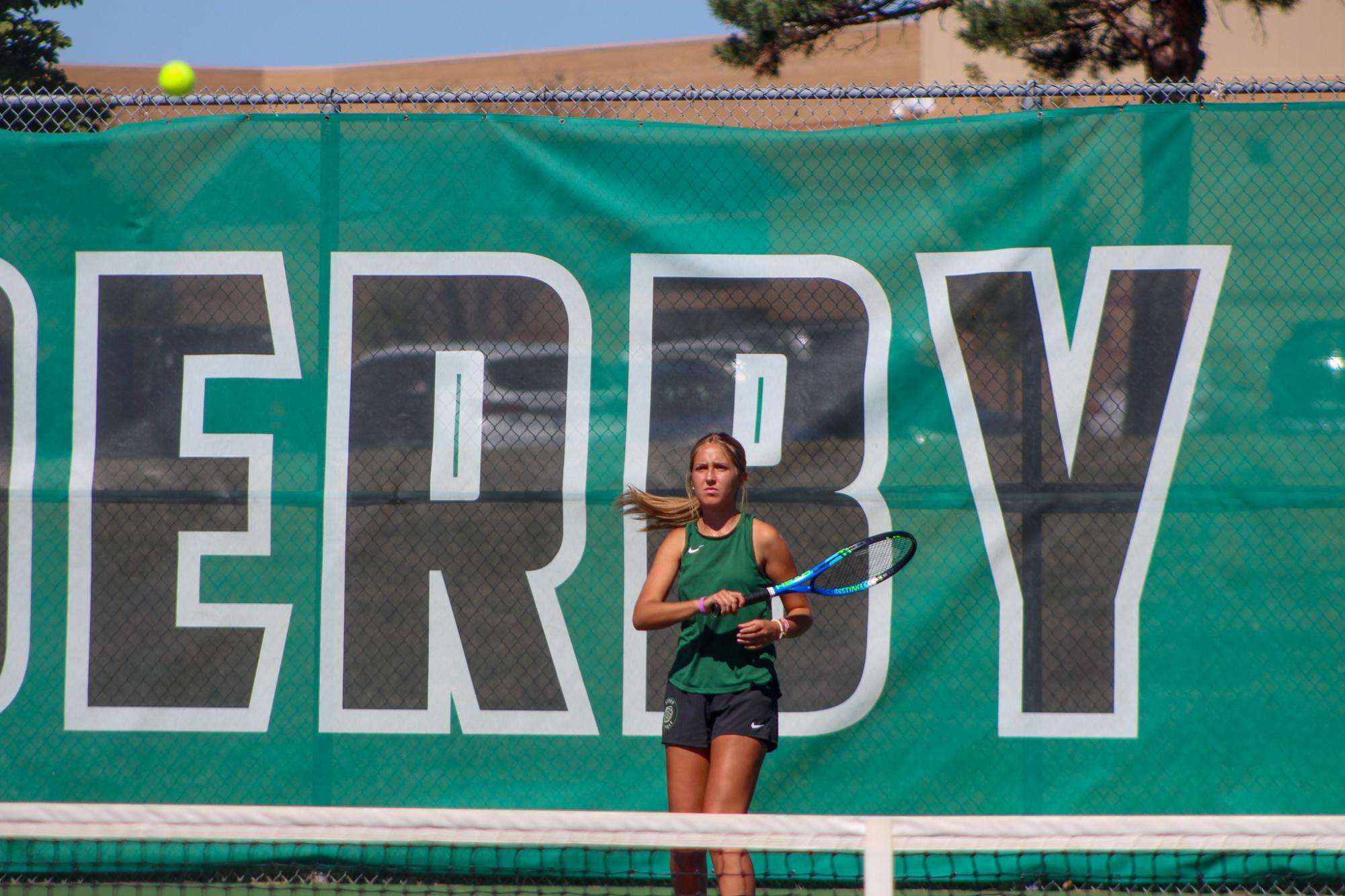 Girls Varsity Tennis (Photos by Delainey Stephenson)