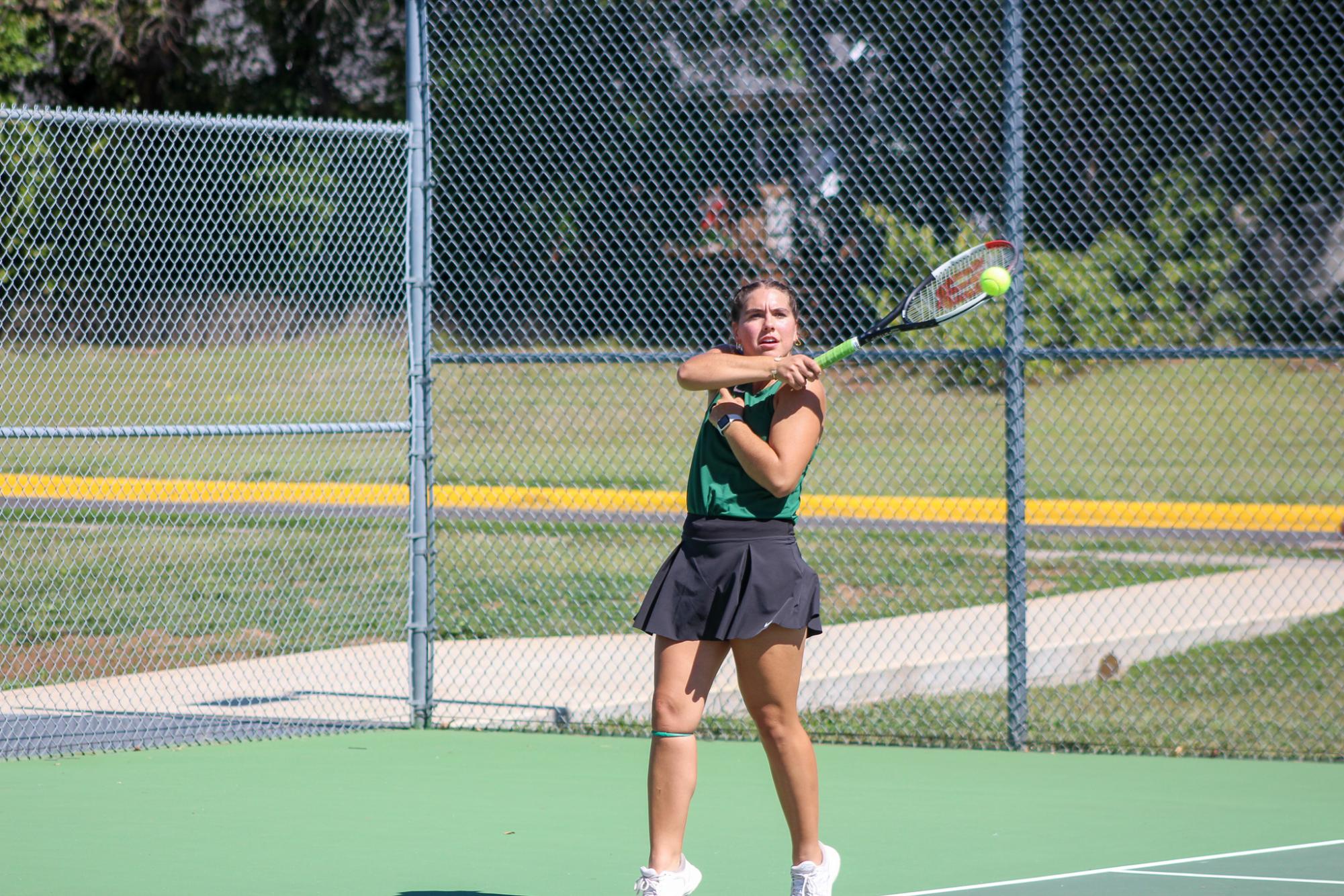 Girls Varsity Tennis (Photos by Delainey Stephenson)