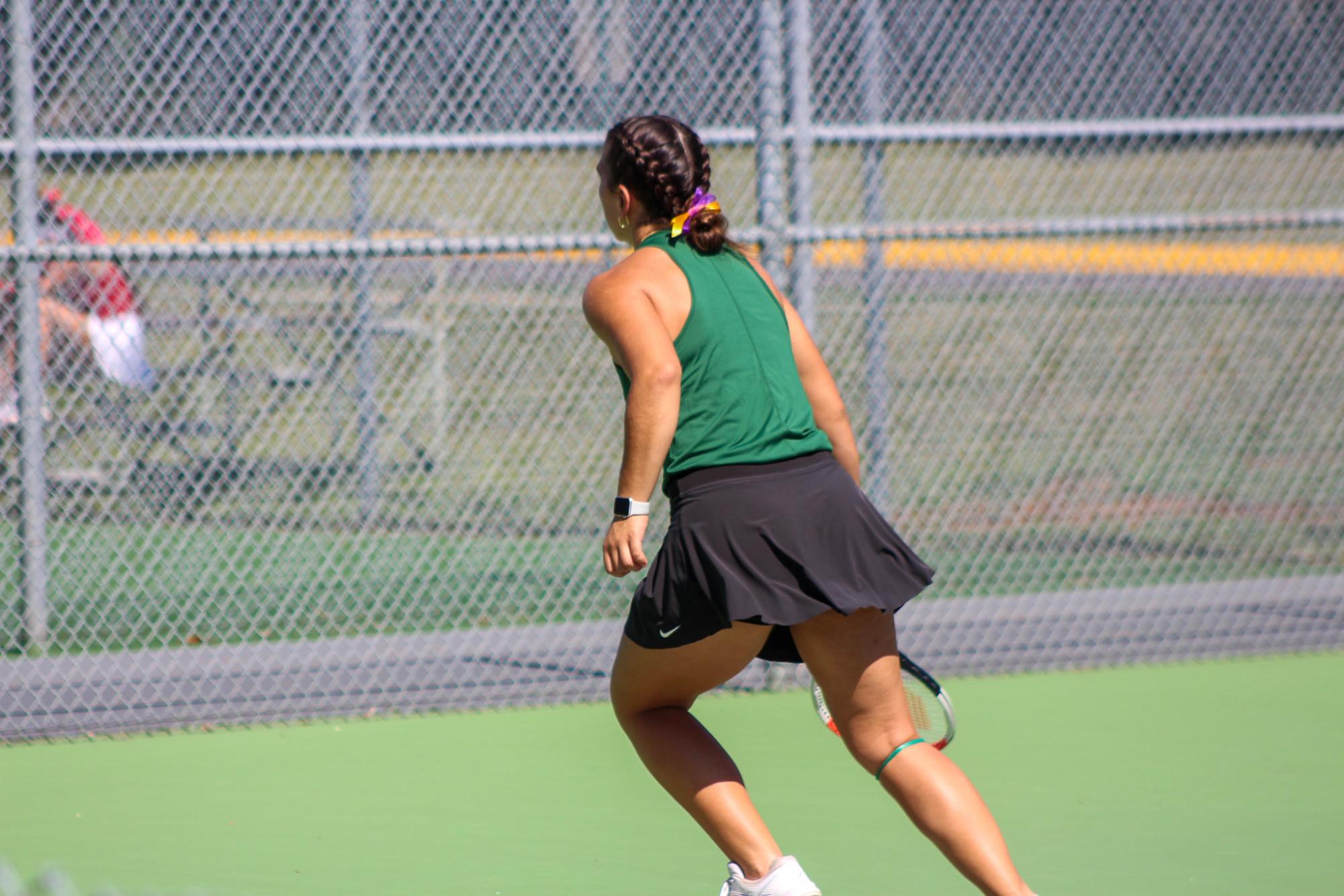 Girls Varsity Tennis (Photos by Delainey Stephenson)