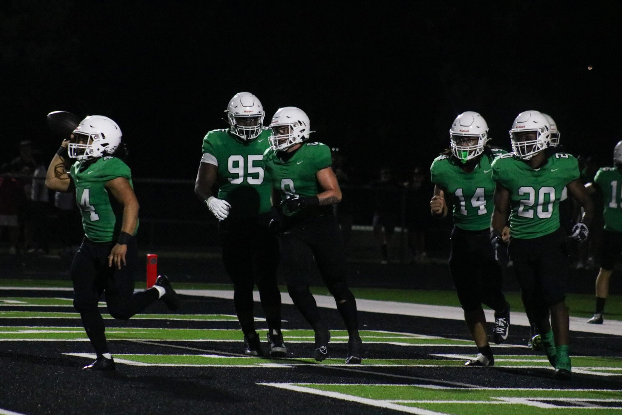 Football vs. Maize (Photos by Kaelyn Kissack)