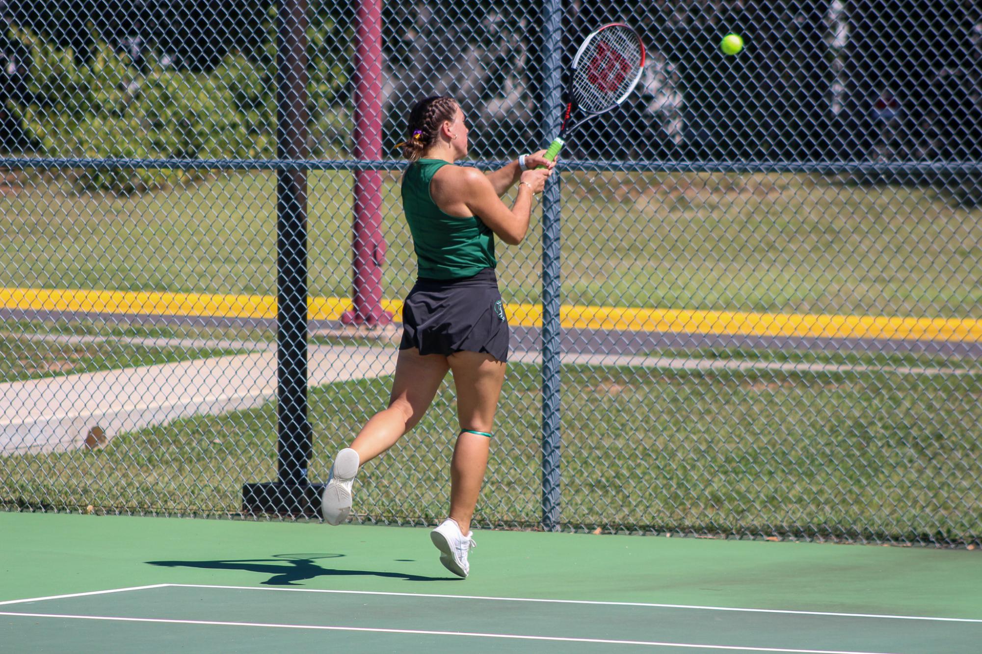 Girls Varsity Tennis (Photos by Delainey Stephenson)