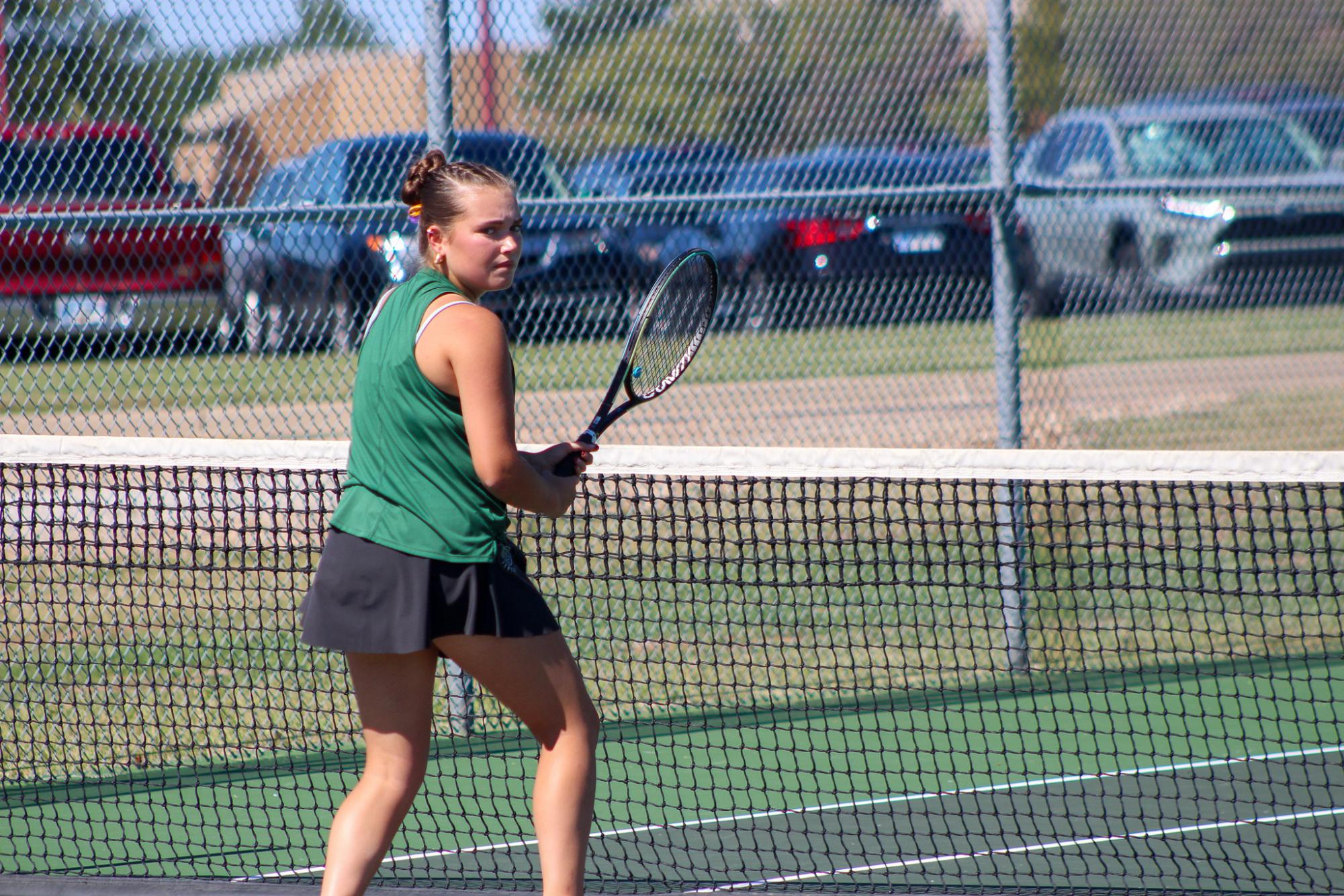 Girls Varsity Tennis (Photos by Delainey Stephenson)