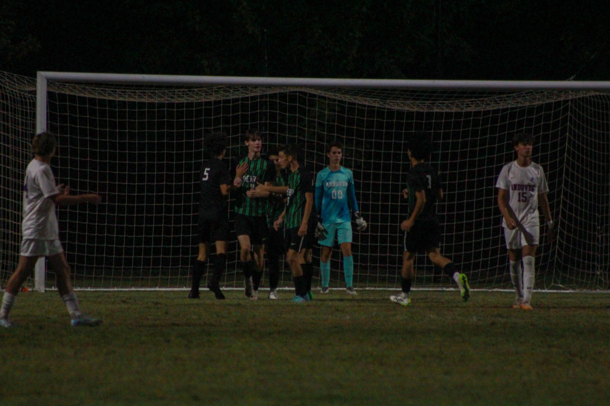 Boys Varsity Soccer vs. Andover (Photos by Delainey Stephenson)