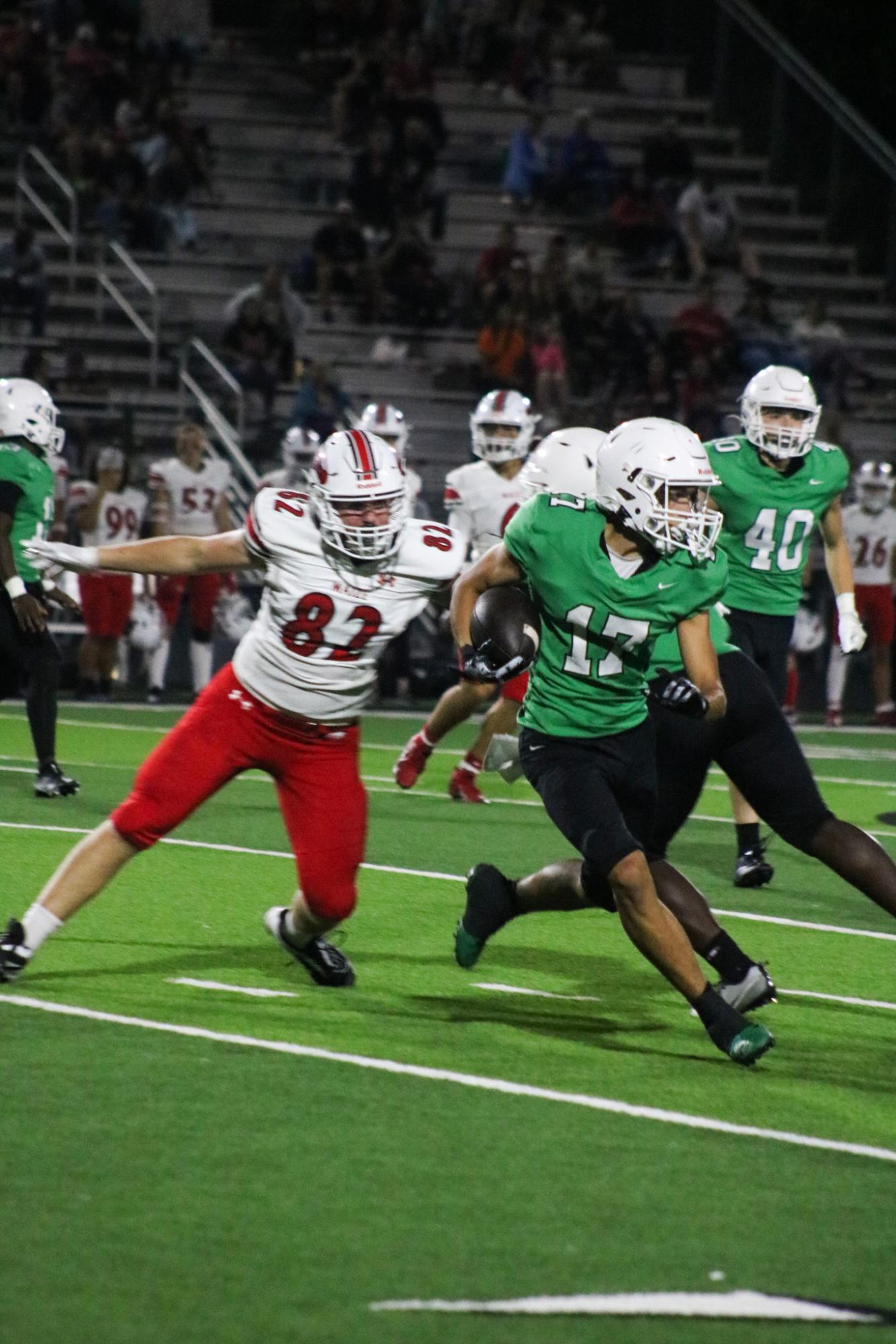 Football vs. Maize (Photos by Kaelyn Kissack)