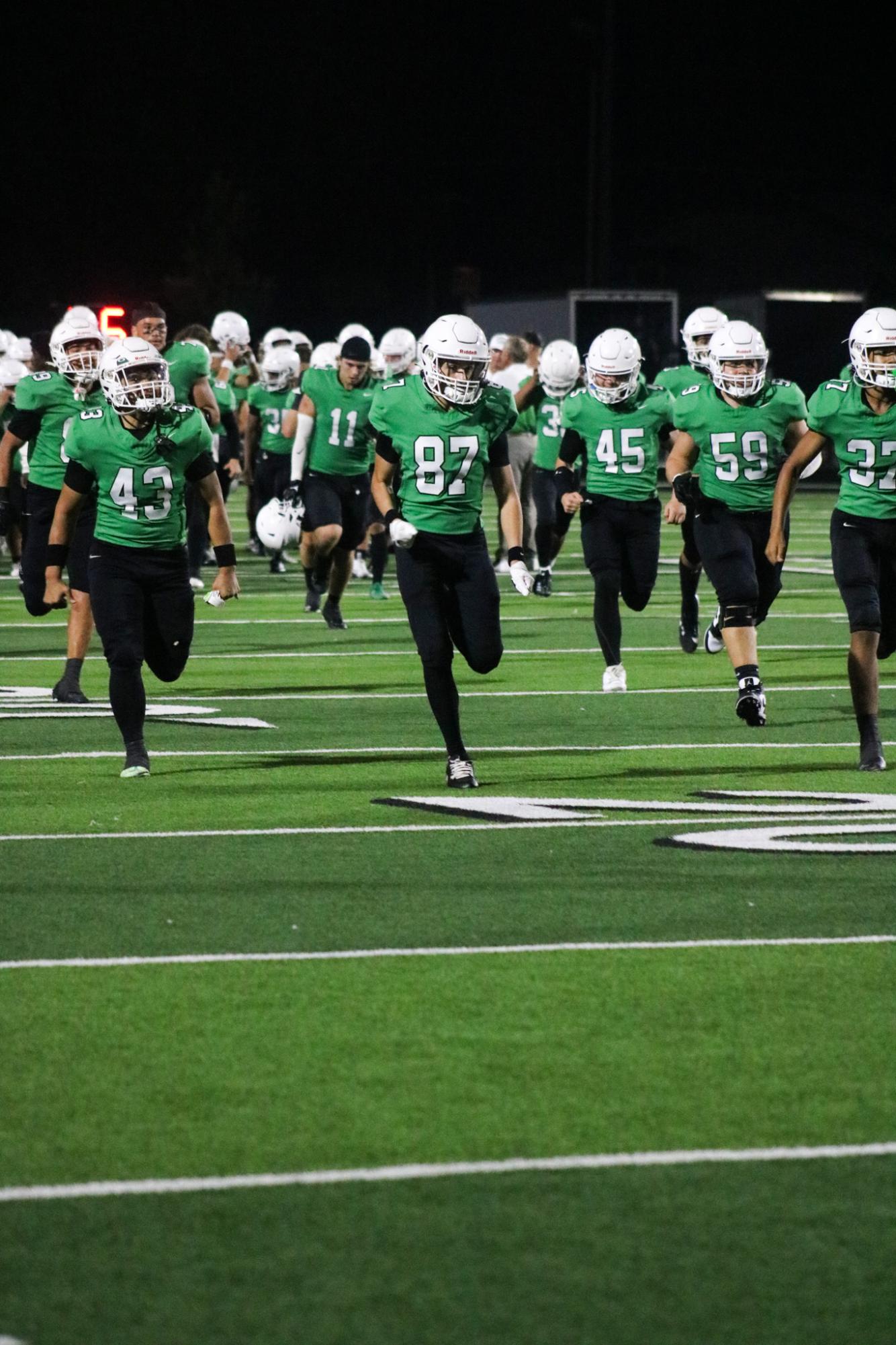 Football vs. Maize (Photos by Kaelyn Kissack)