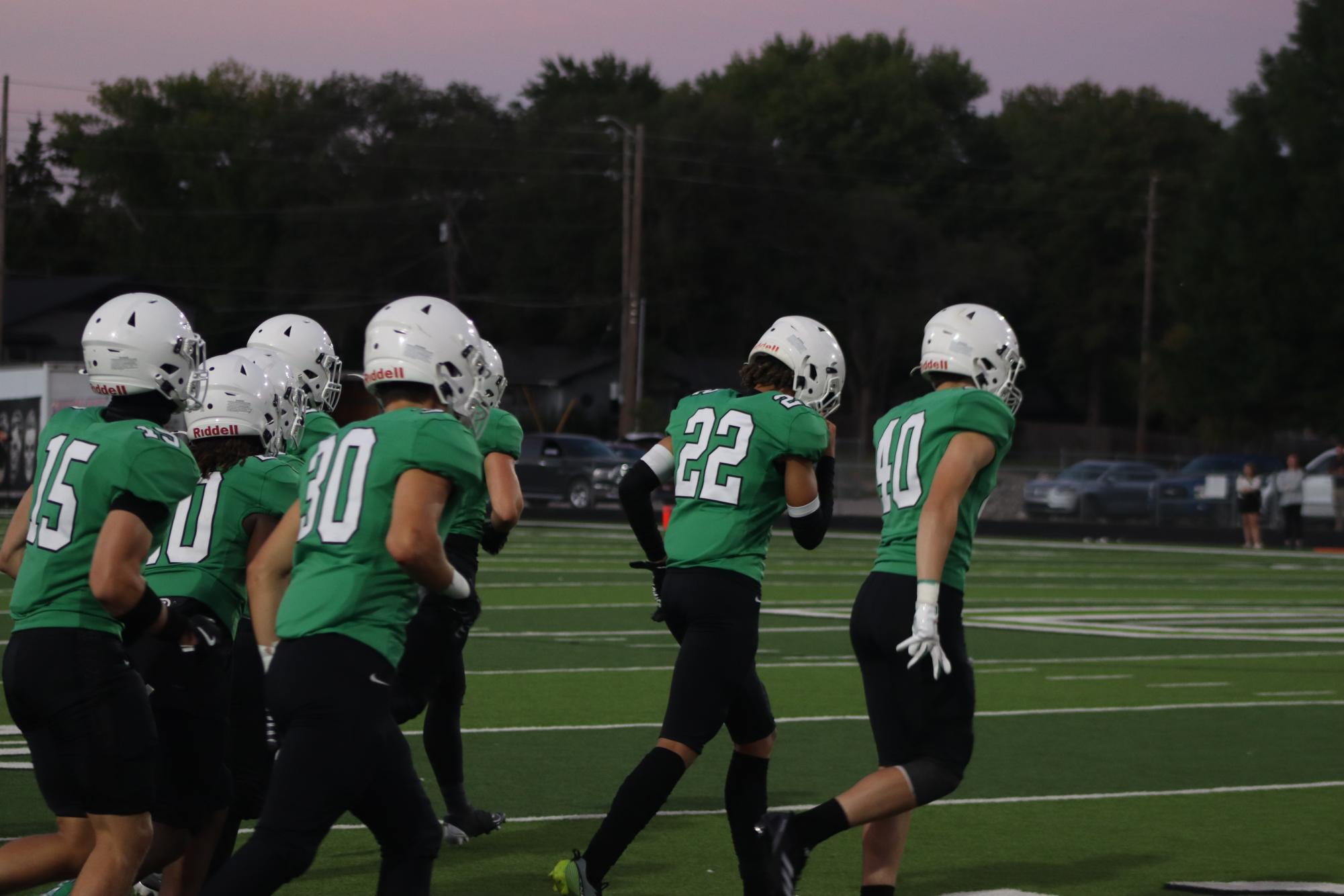 Football vs. Maize (Photos by Ella Davidson)